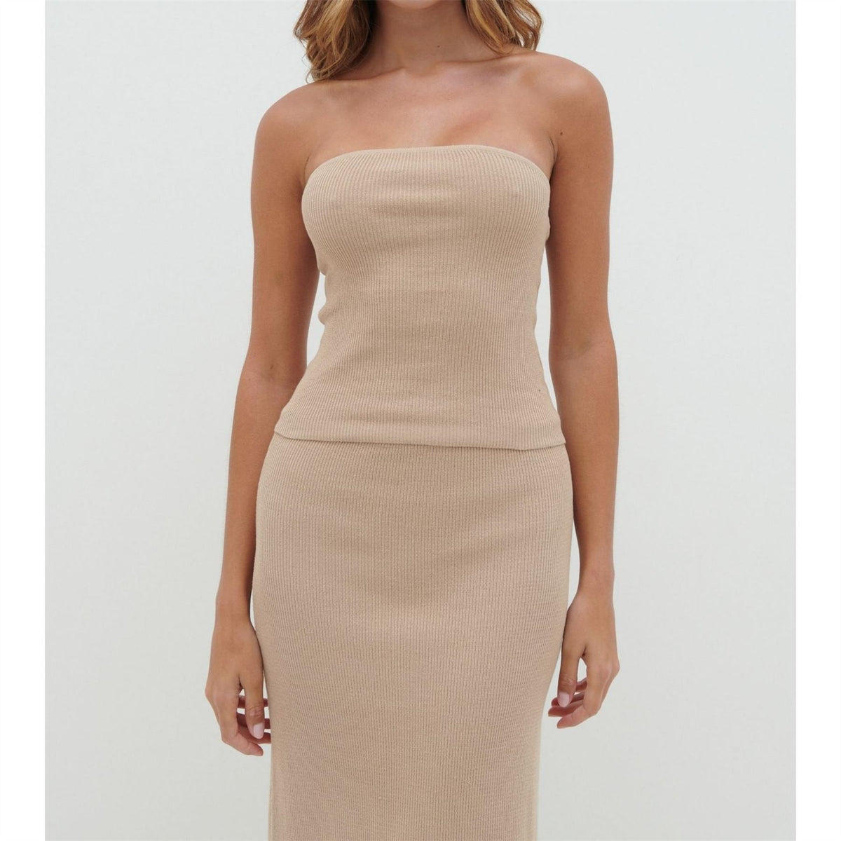 Pretty Lavish Reese Slim Fit Bandeau Top