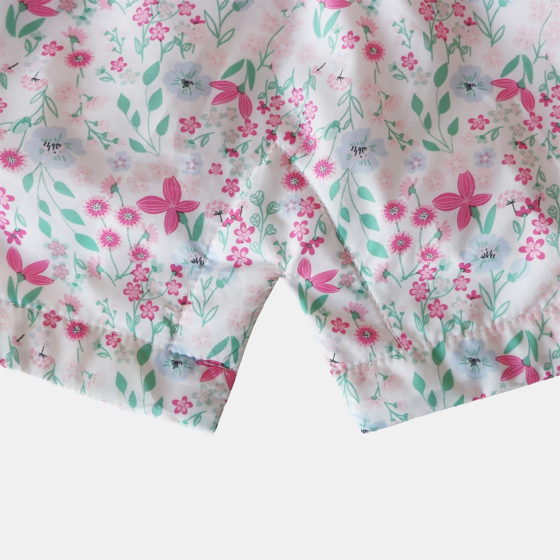 Firetrap Enchanted Blossom Pink Floral Hooded Long Sleeve  Anorak