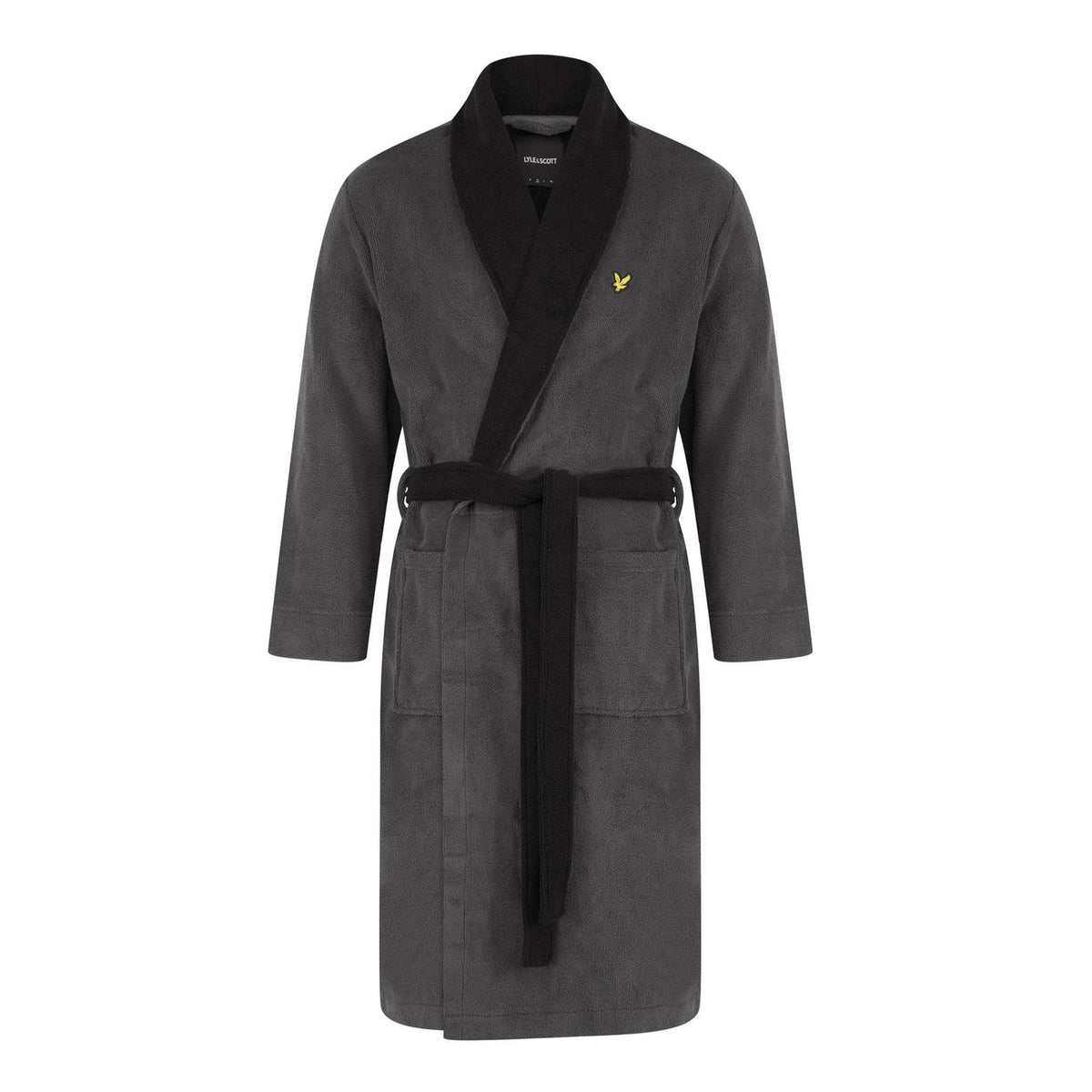 Lyle and Scott Contrast Trim Absorbent Towel Dressing Gown