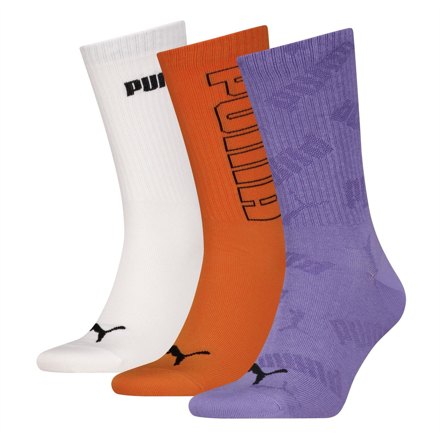Puma Adults Mesh Crew Socks
