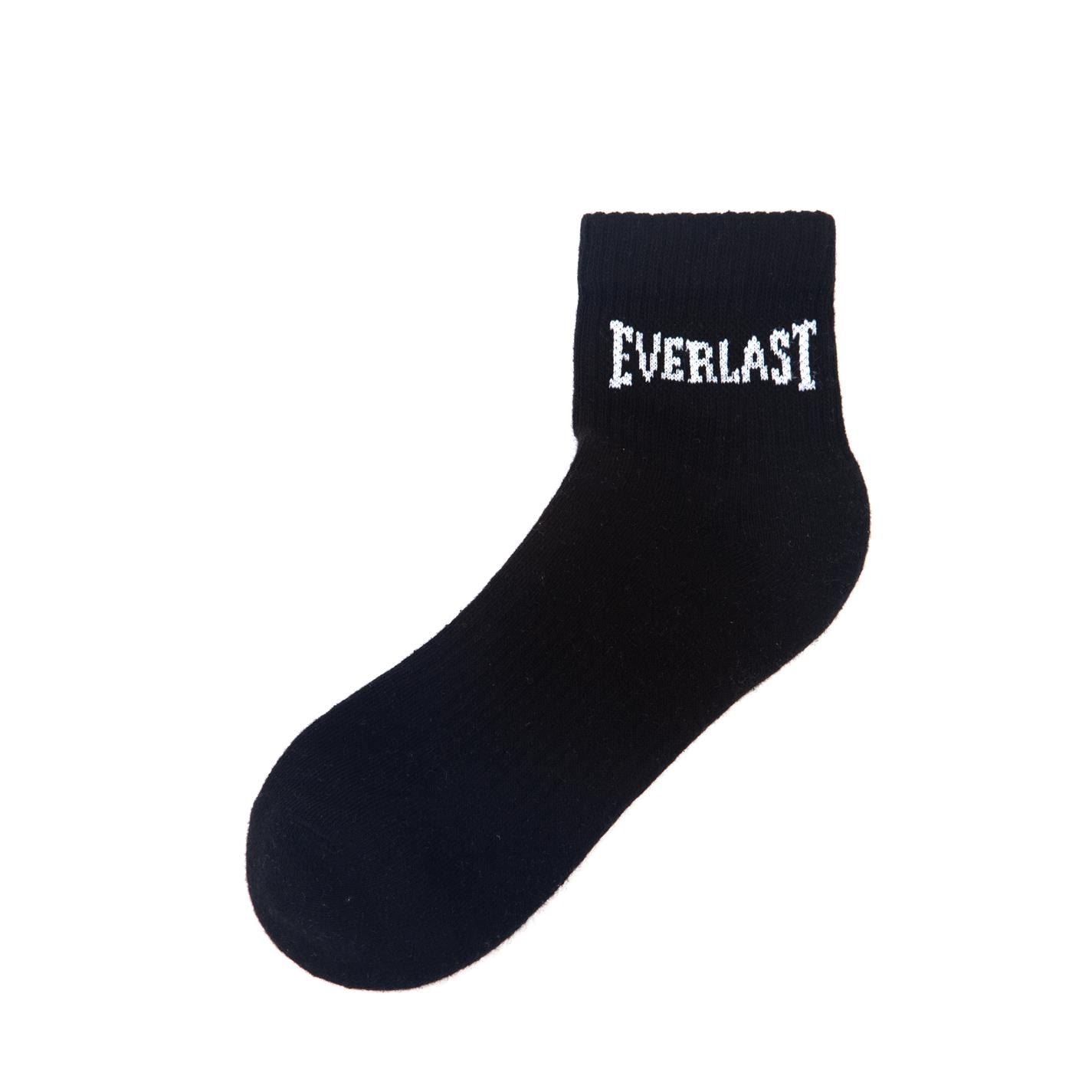 Everlast Mens Quarter Socks 3 Pack