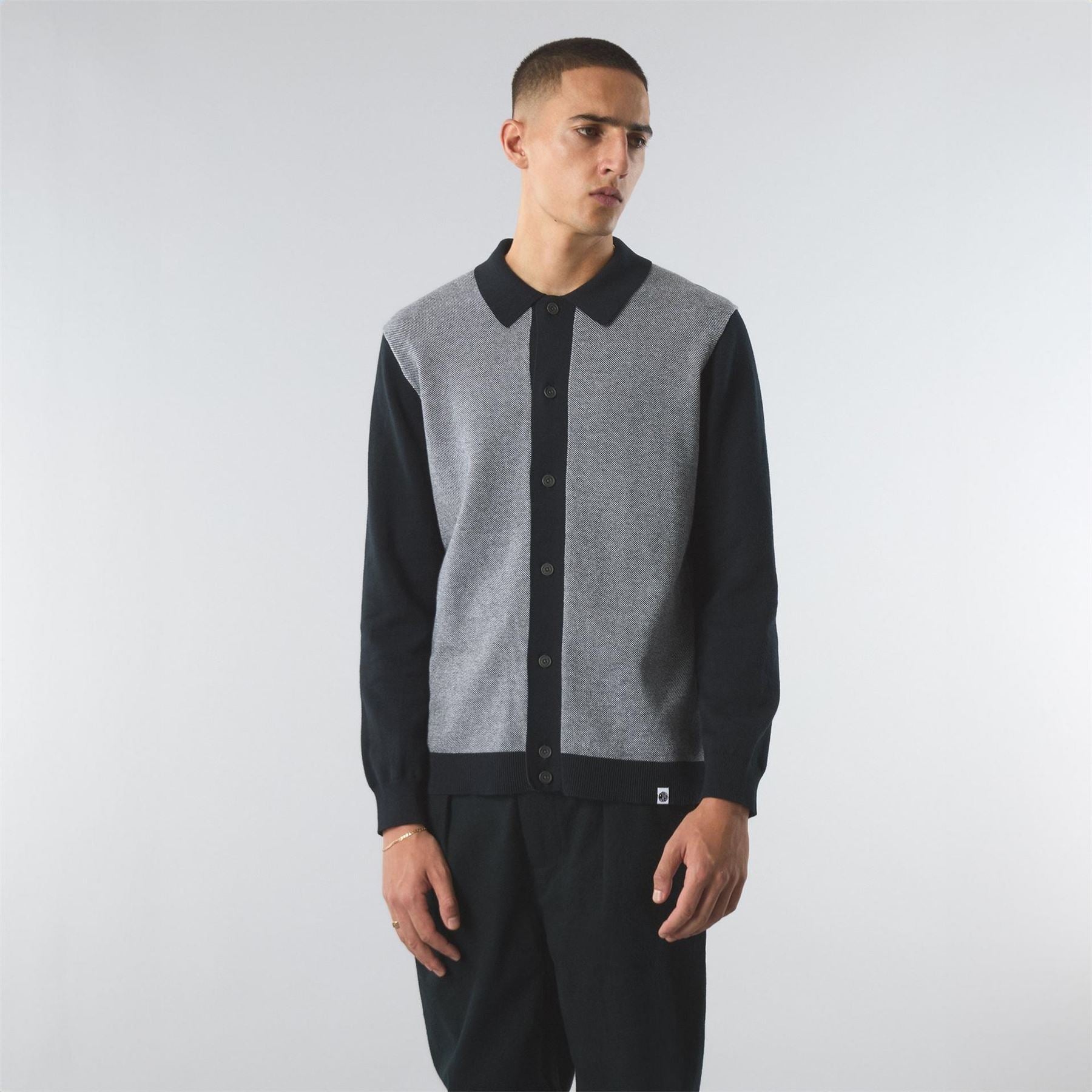 Pretty Green Roxy Long Sleeve Plain Shirt