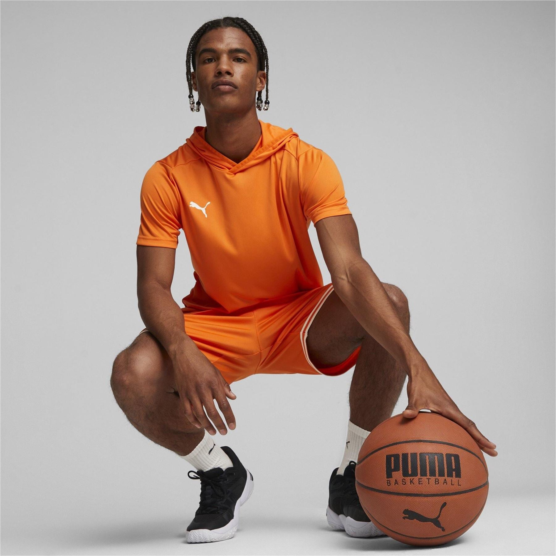 Puma Hoops Team Short Sleeve Performance T-Shirt