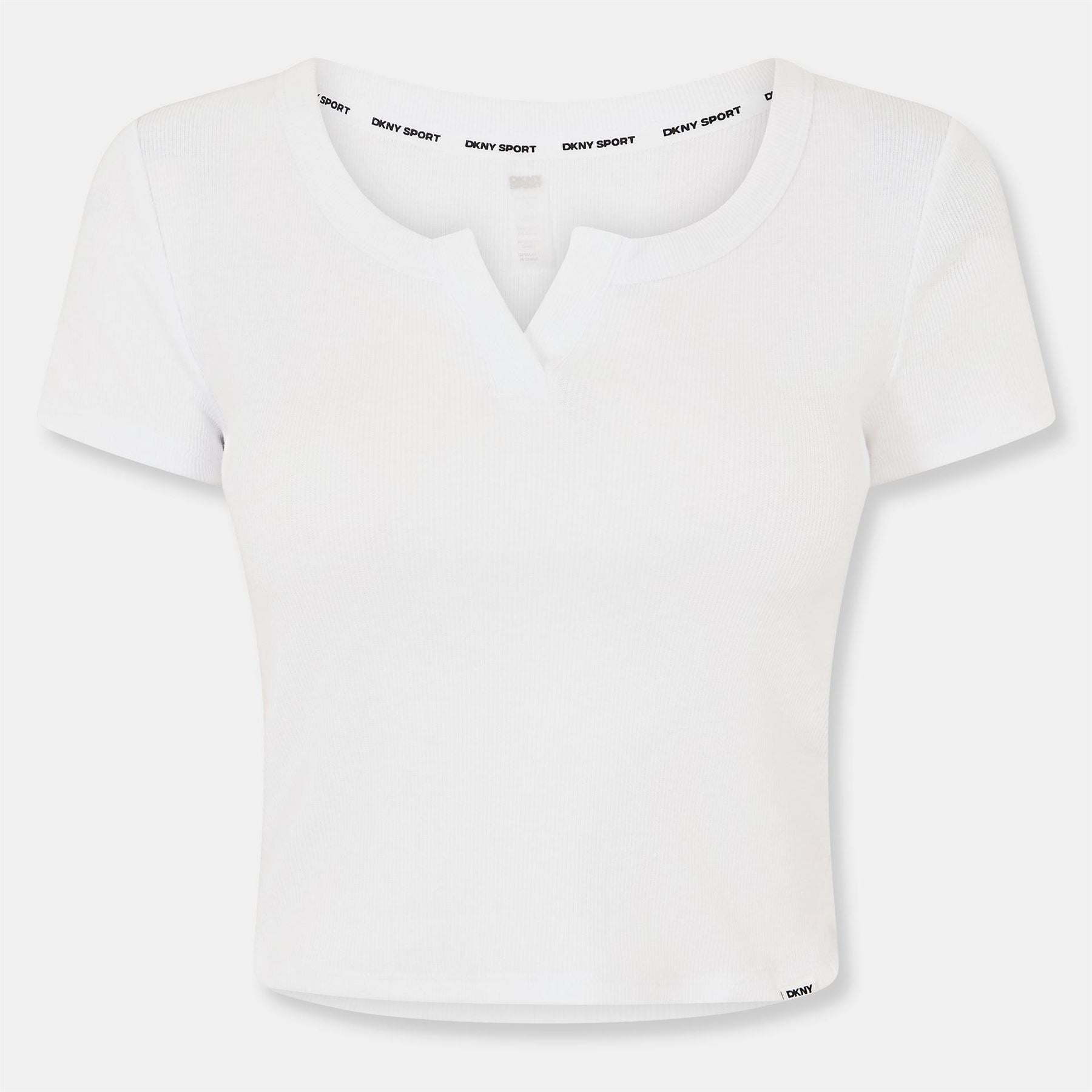 DKNY Rib Crop Top
