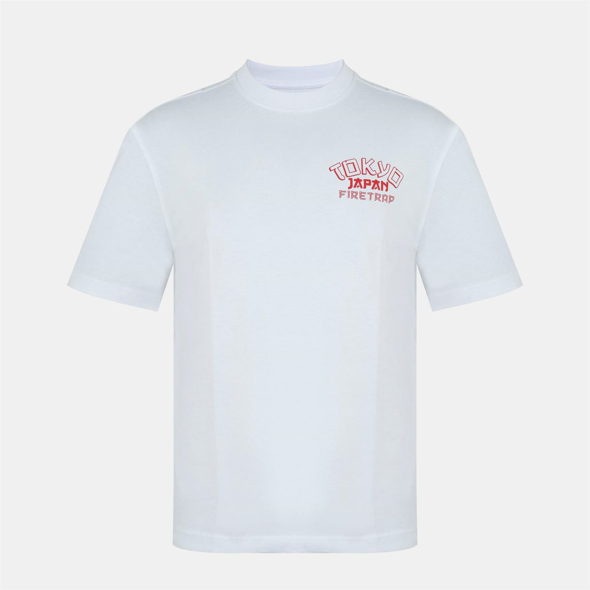 Firetrap Tokyo Oversize Fit Lettering T-Shirt
