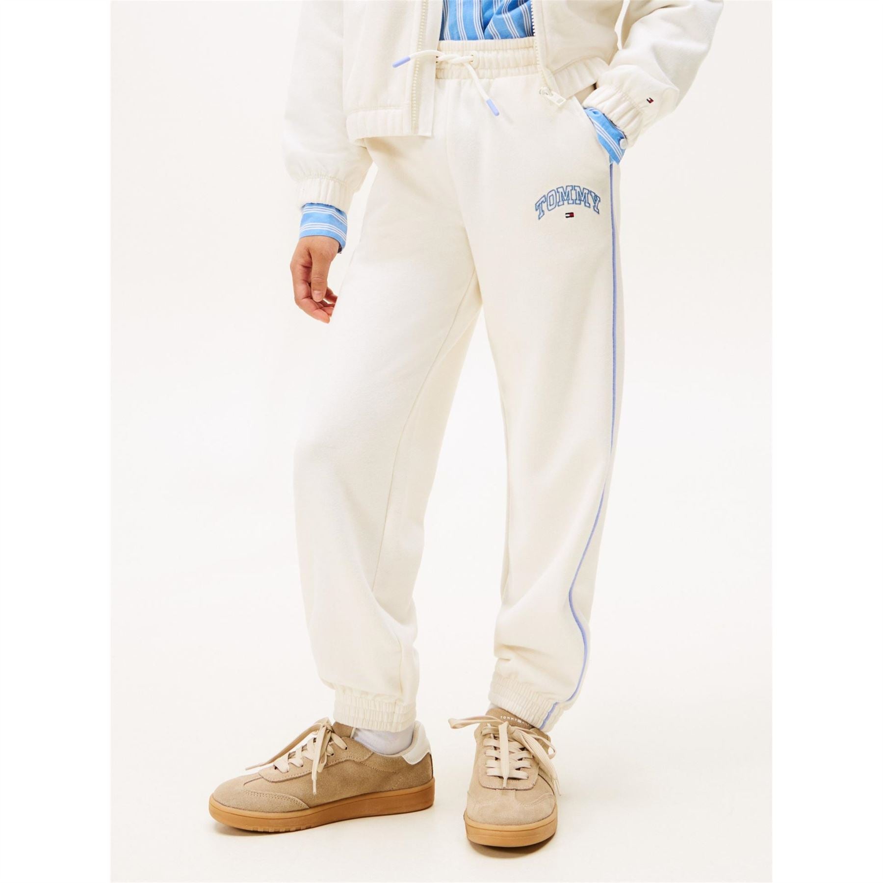 Tommy Hilfiger Varsity Closed Hem Fleece Joggers