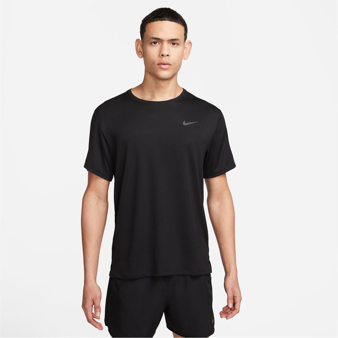 Nike Mens Drifit Miler Running Top
