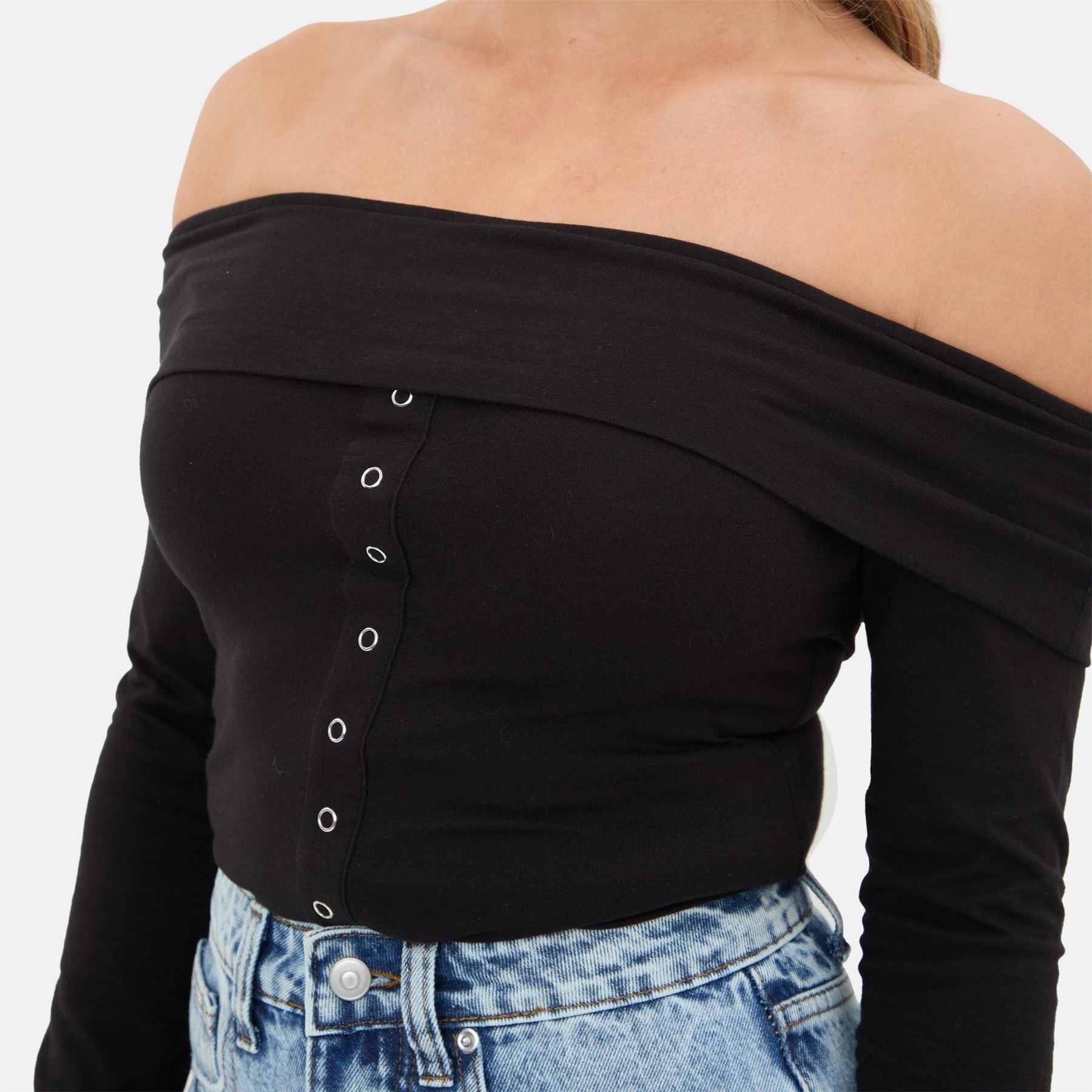 I Saw It First Front Bardot Top