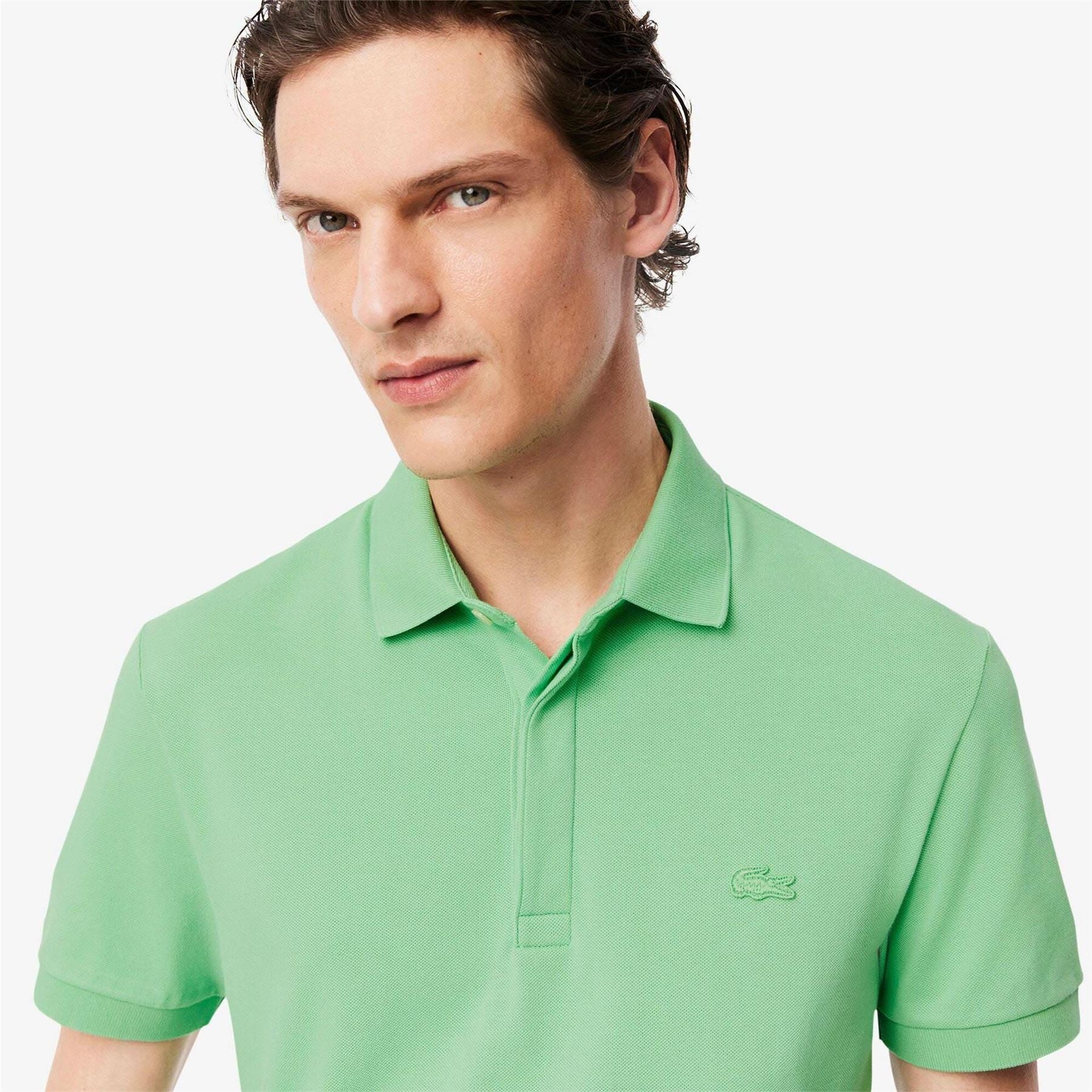 Lacoste Regular Fit Paris Stretch Piqué Polo Shirt