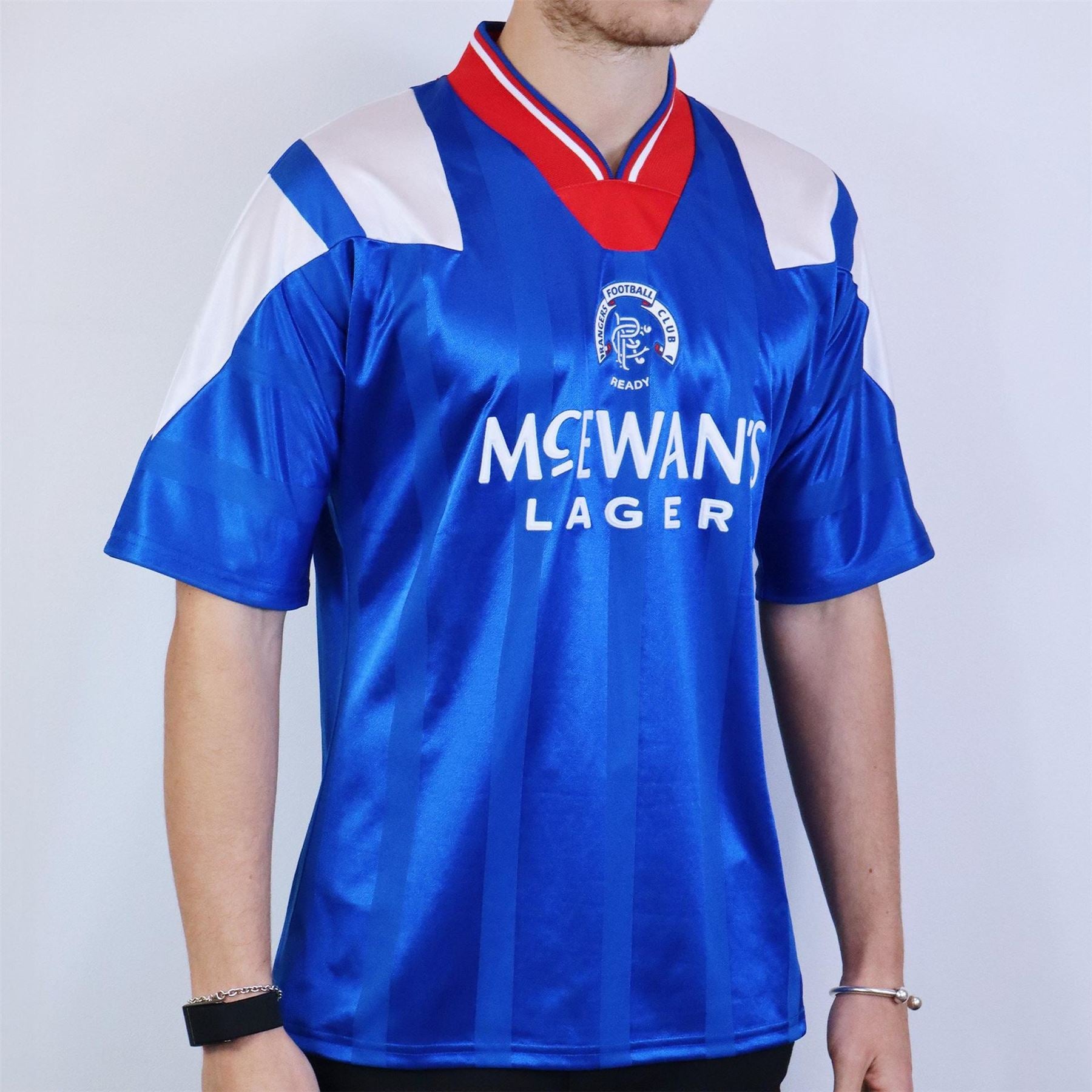 Team Licensed Retro Football Shirt Rangers