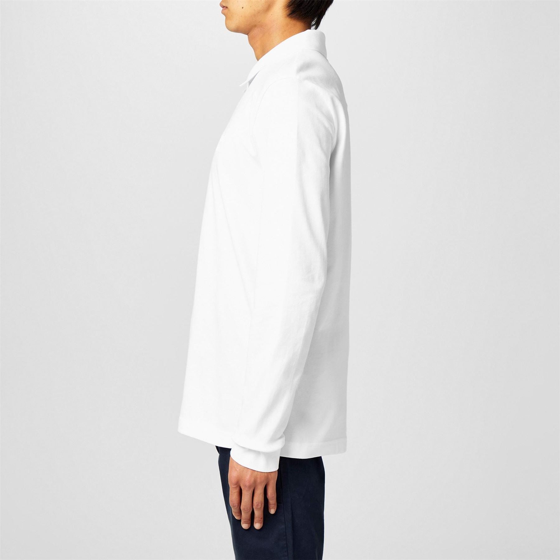 Boss BOSS ORANGE Passerby Premium Cotton Long Sleeve Polo Shirt with Logo Detail