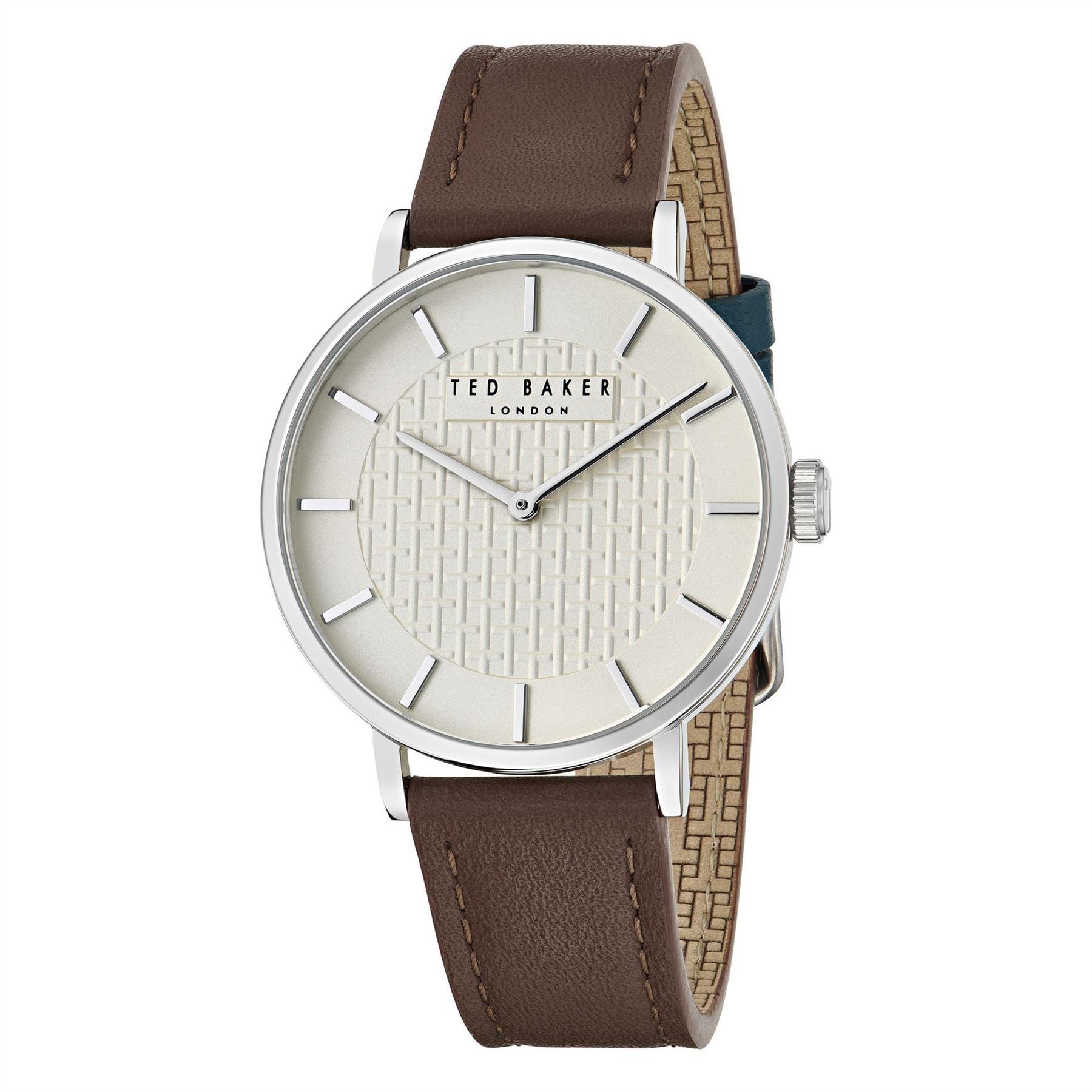 Ted Baker Staciie Leather Single Wrap Dress Analogue Watch