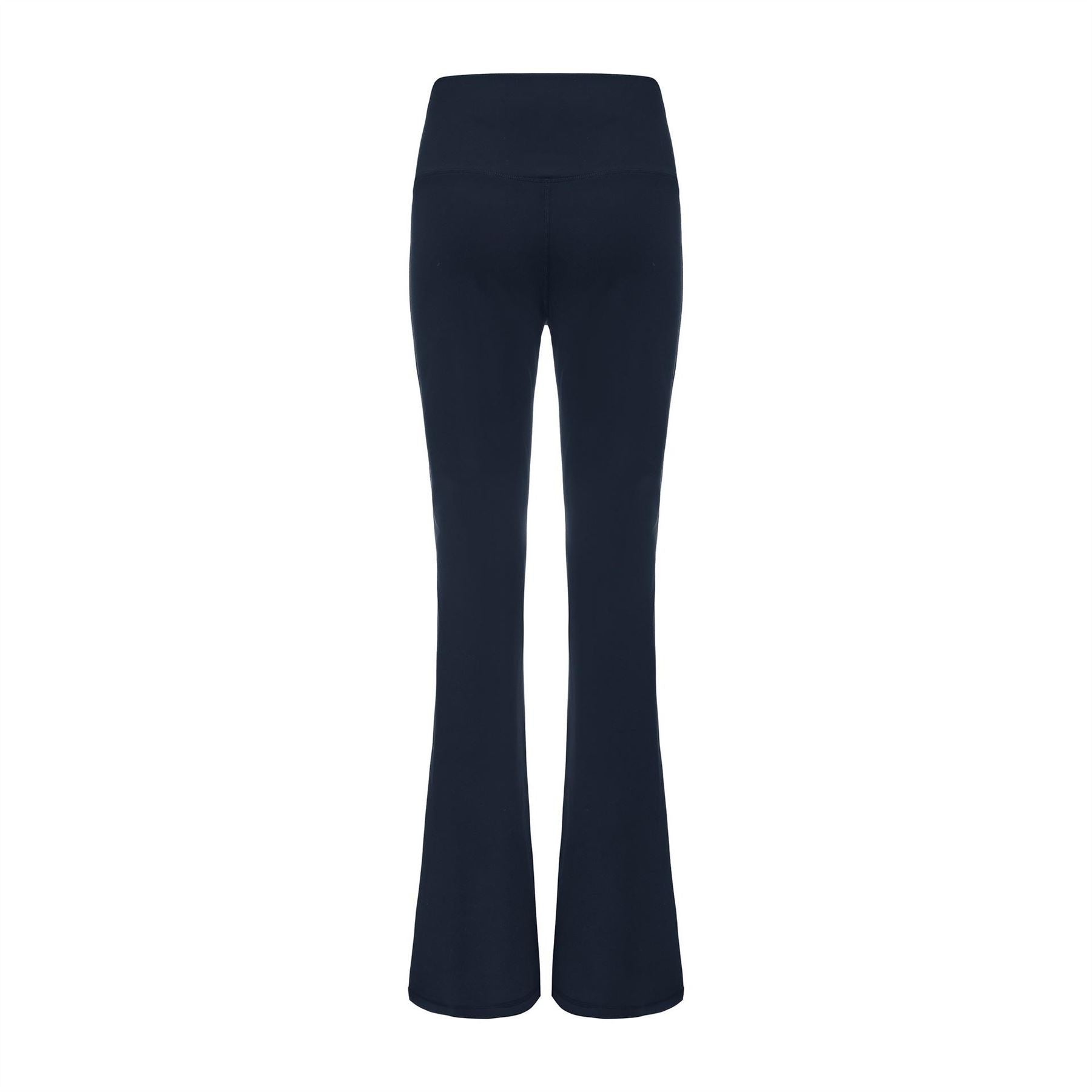 LA Gear Womens Crossover Waist Flared Leggings