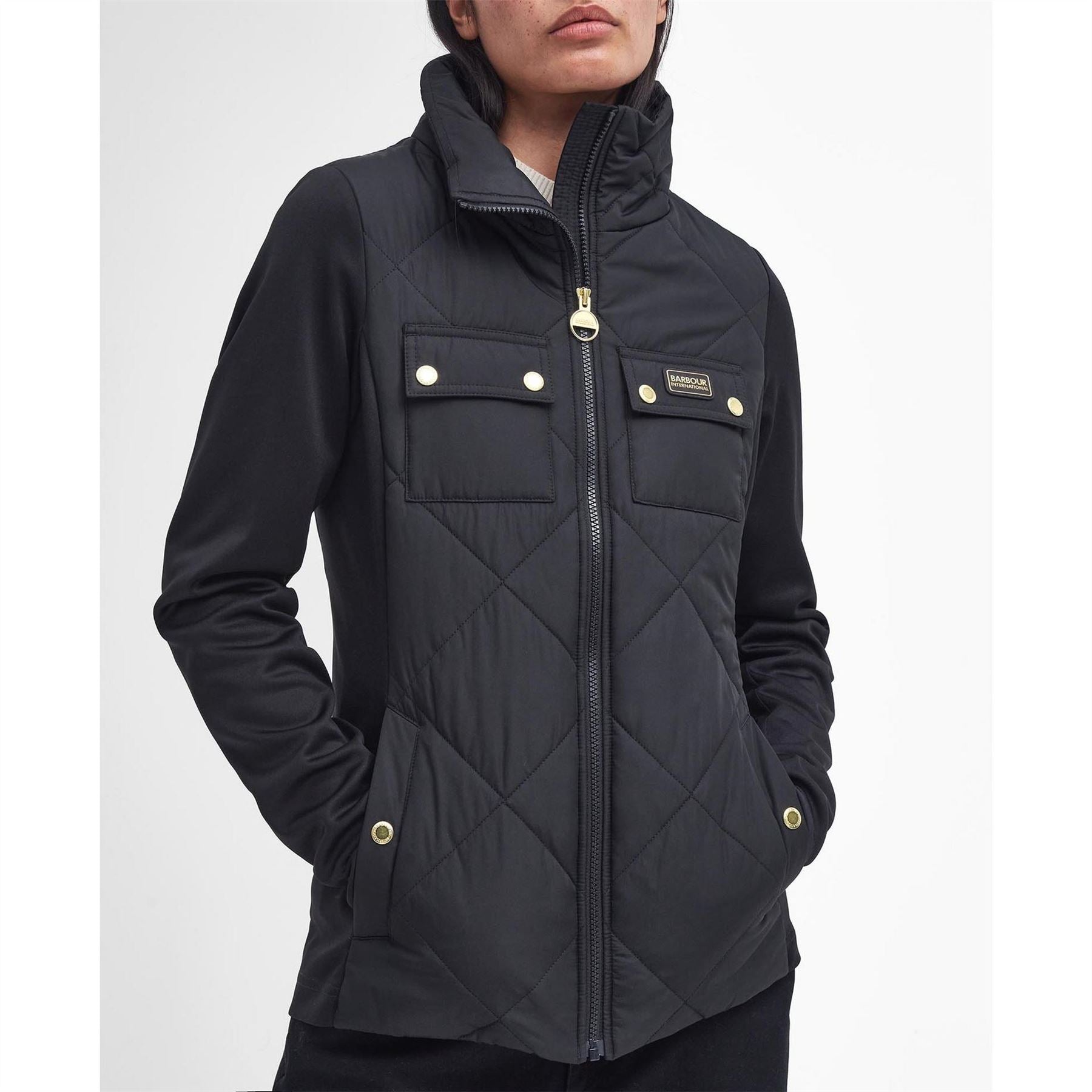 Barbour International Rubins Quilted Hybrid Jacket