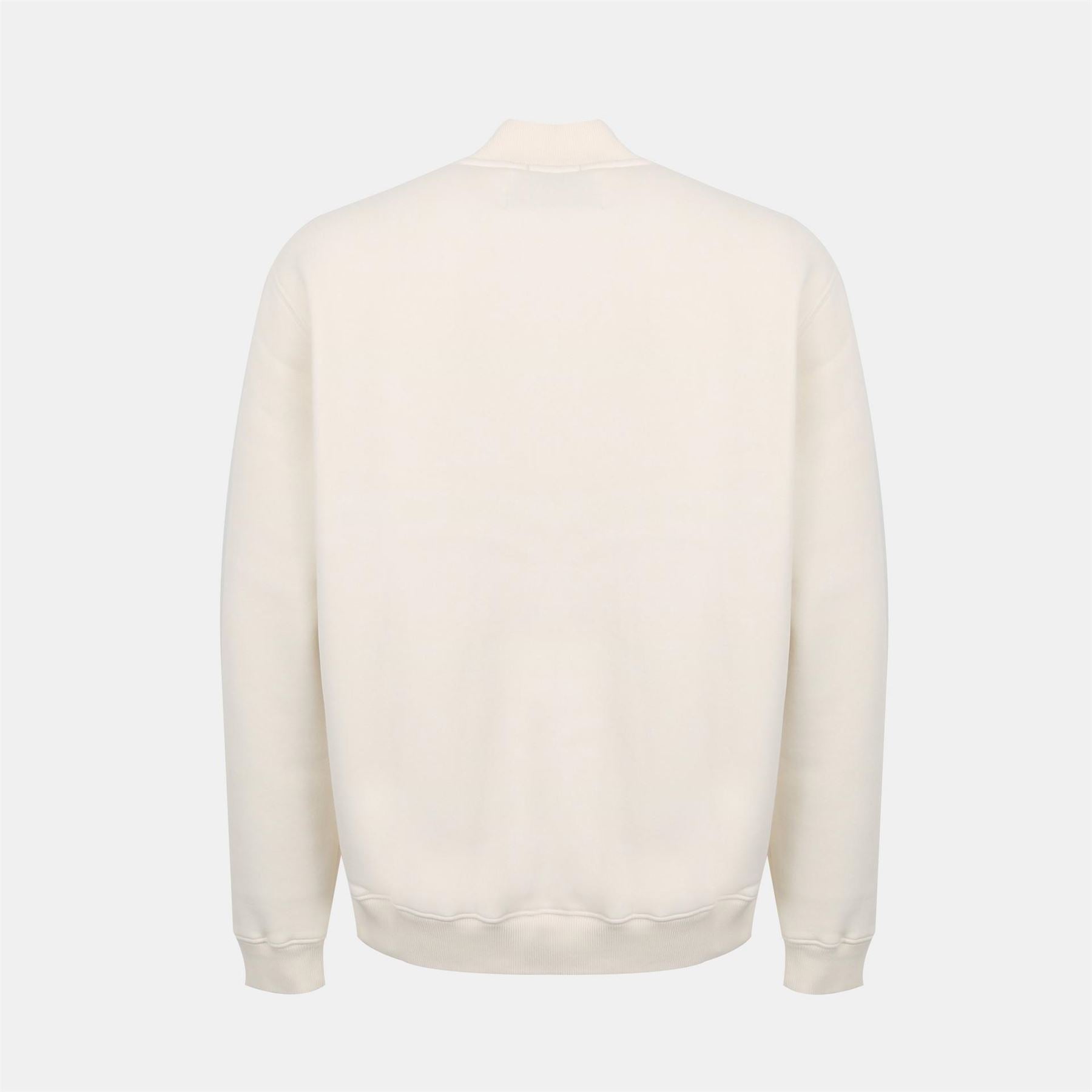 Jack Wills Americano Cotton Long Sleeve Oversized Fit quarter Zip Fleece