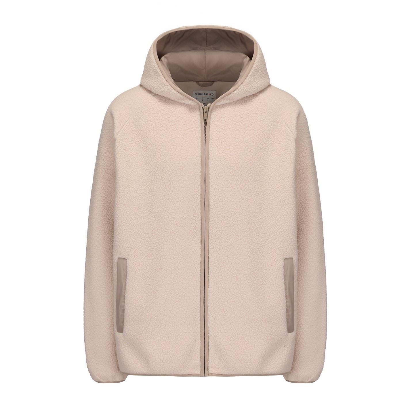 SoulCal Hooded Relaxed Fit Fleece Jacket