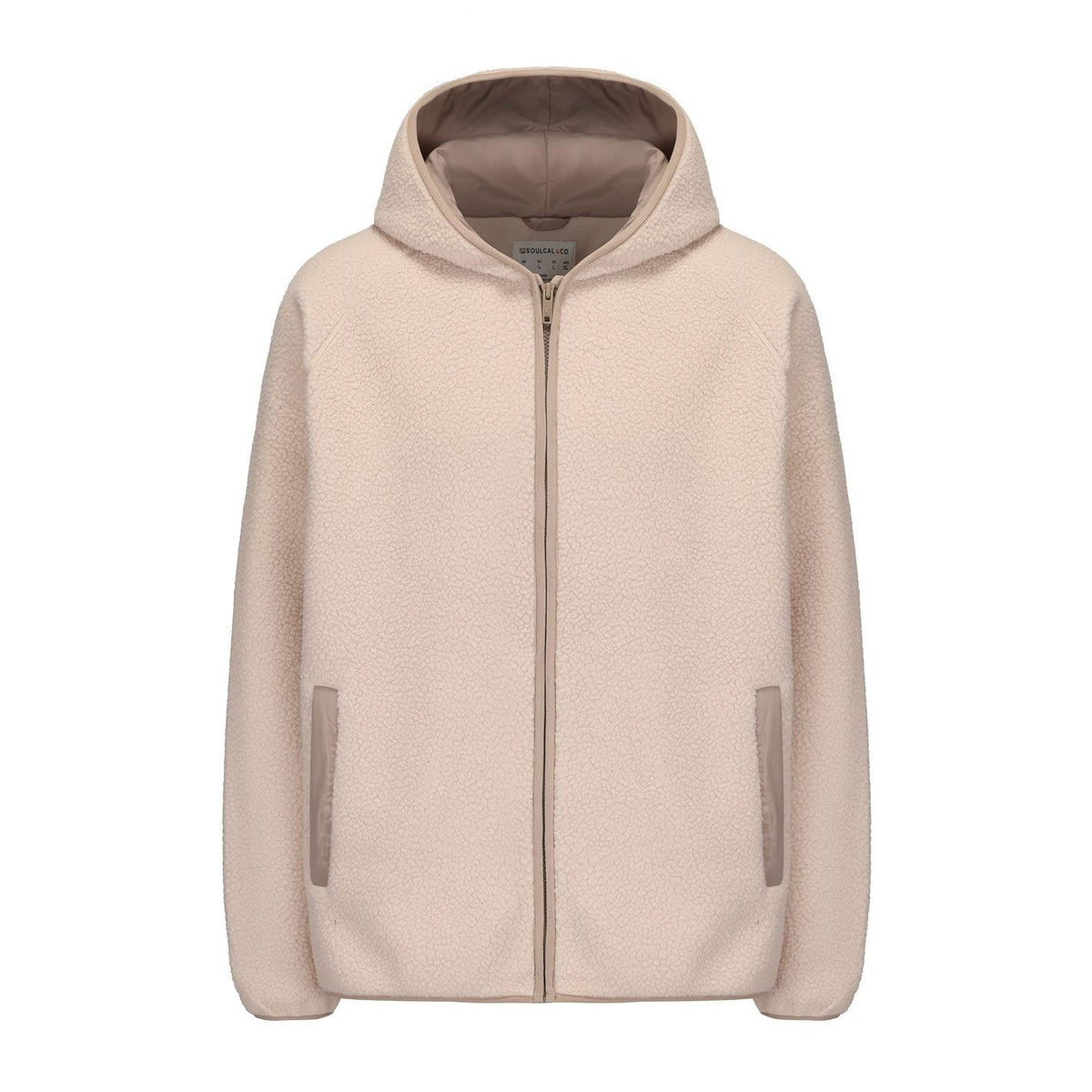 SoulCal Hooded Relaxed Fit Fleece Jacket