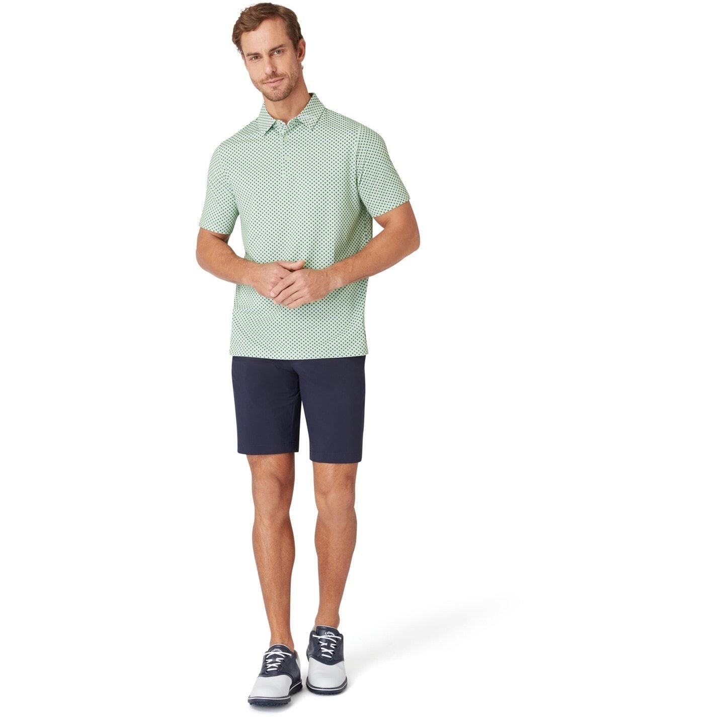 Callaway Emea Collared Neck Short Sleeve Polo Shirt