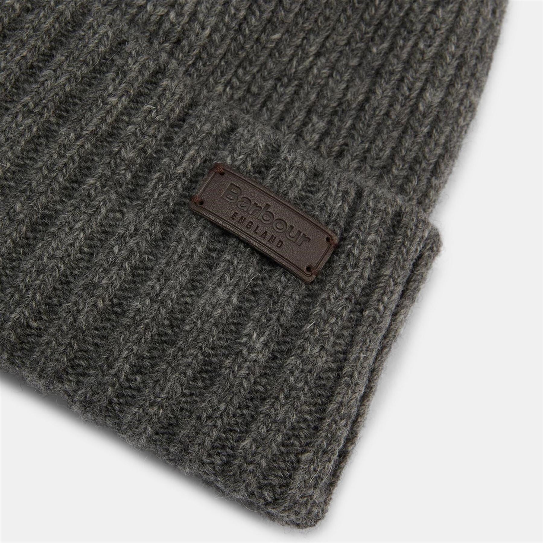 Barbour Wool Mix Beanie And Gloves Gift Set