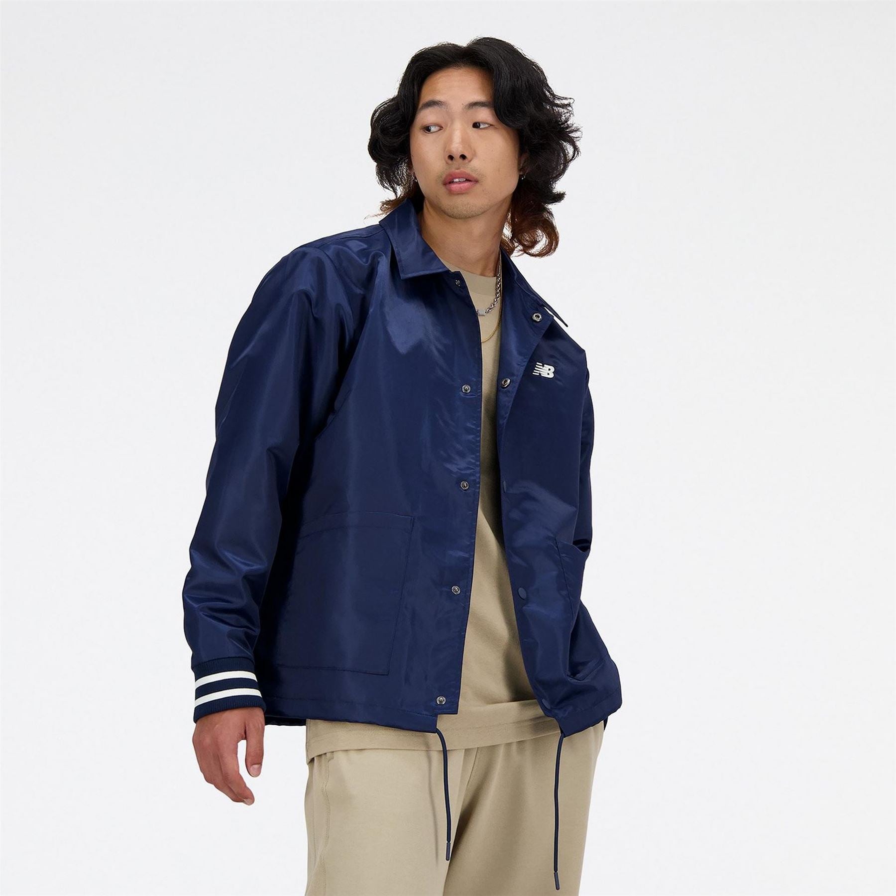New Balance Relaxed Fit Coach Jacket