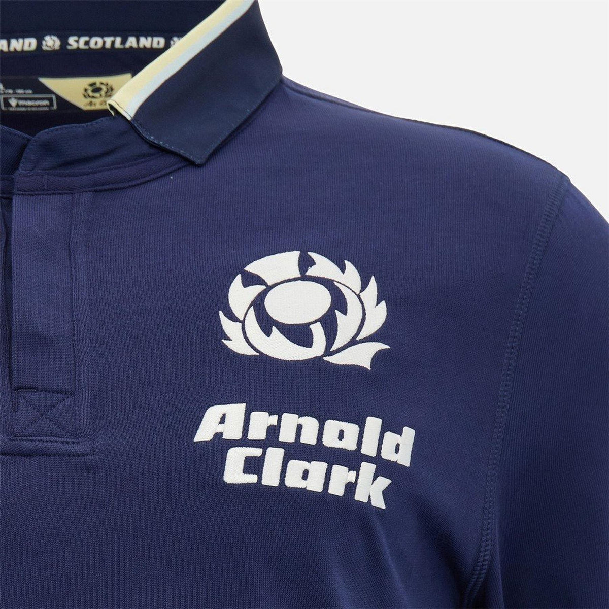 Macron Scotland Rugby Home 2024 25 Short Sleeve Shirt
