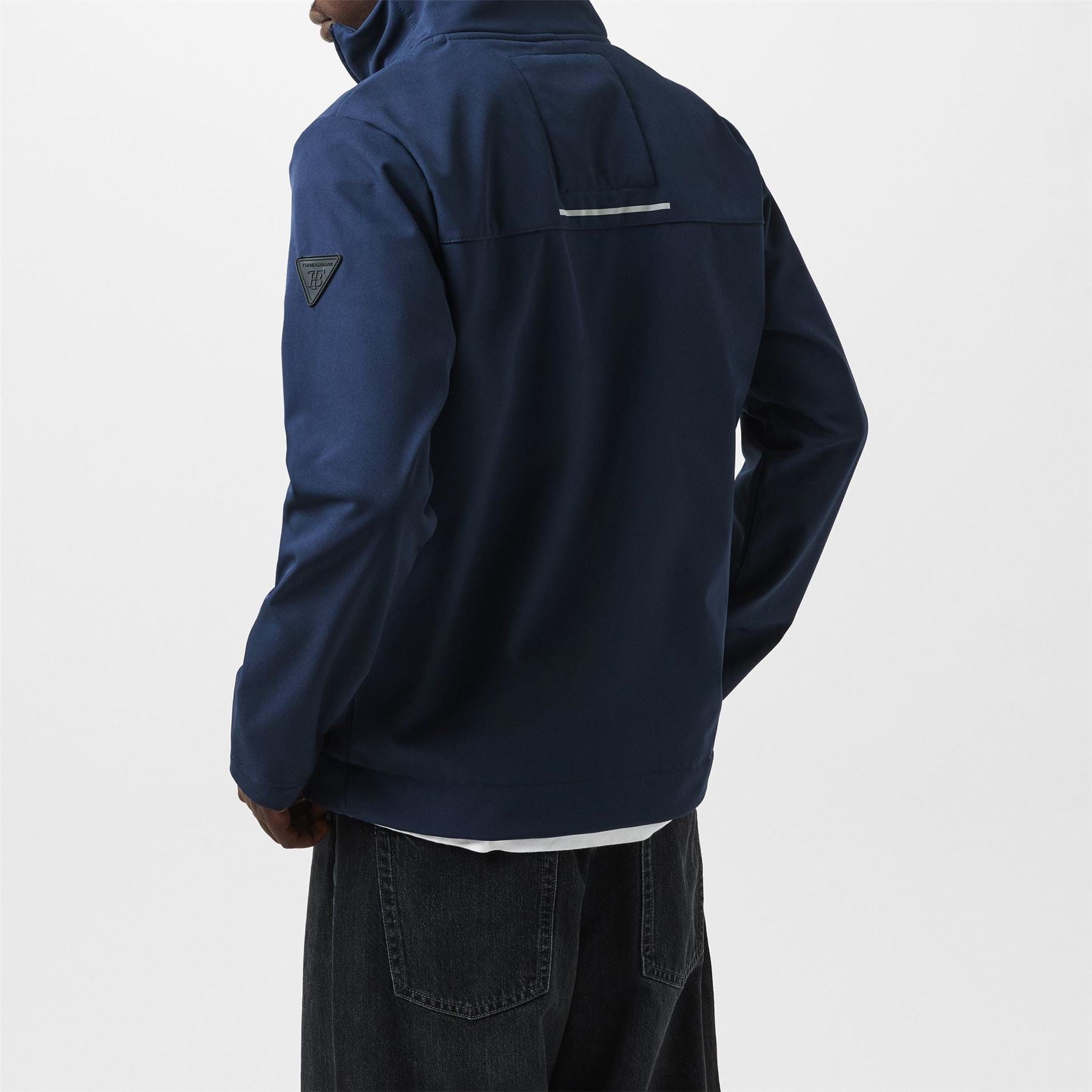 Threadbare Jester High Neck Regular Fit Rain Jacket