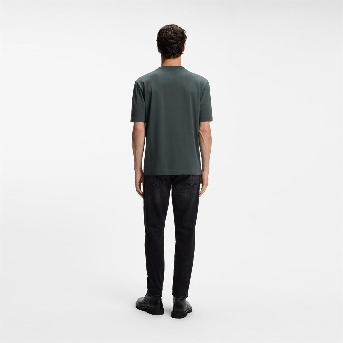 Boss BOSS ORANGE Oversized Tchup T Shirt with Logo Detail