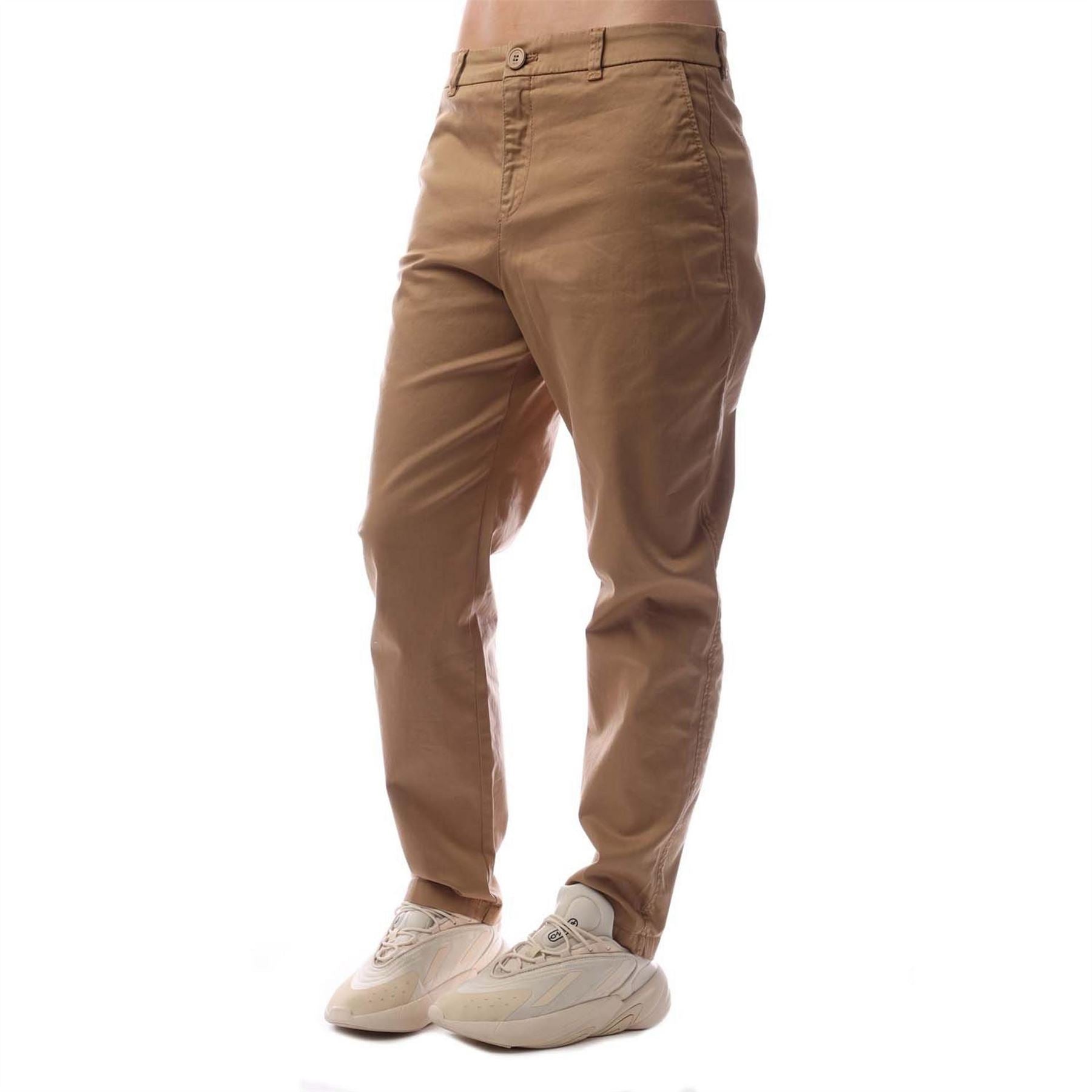 Boss Solid Patterned Slim Cut Trousers