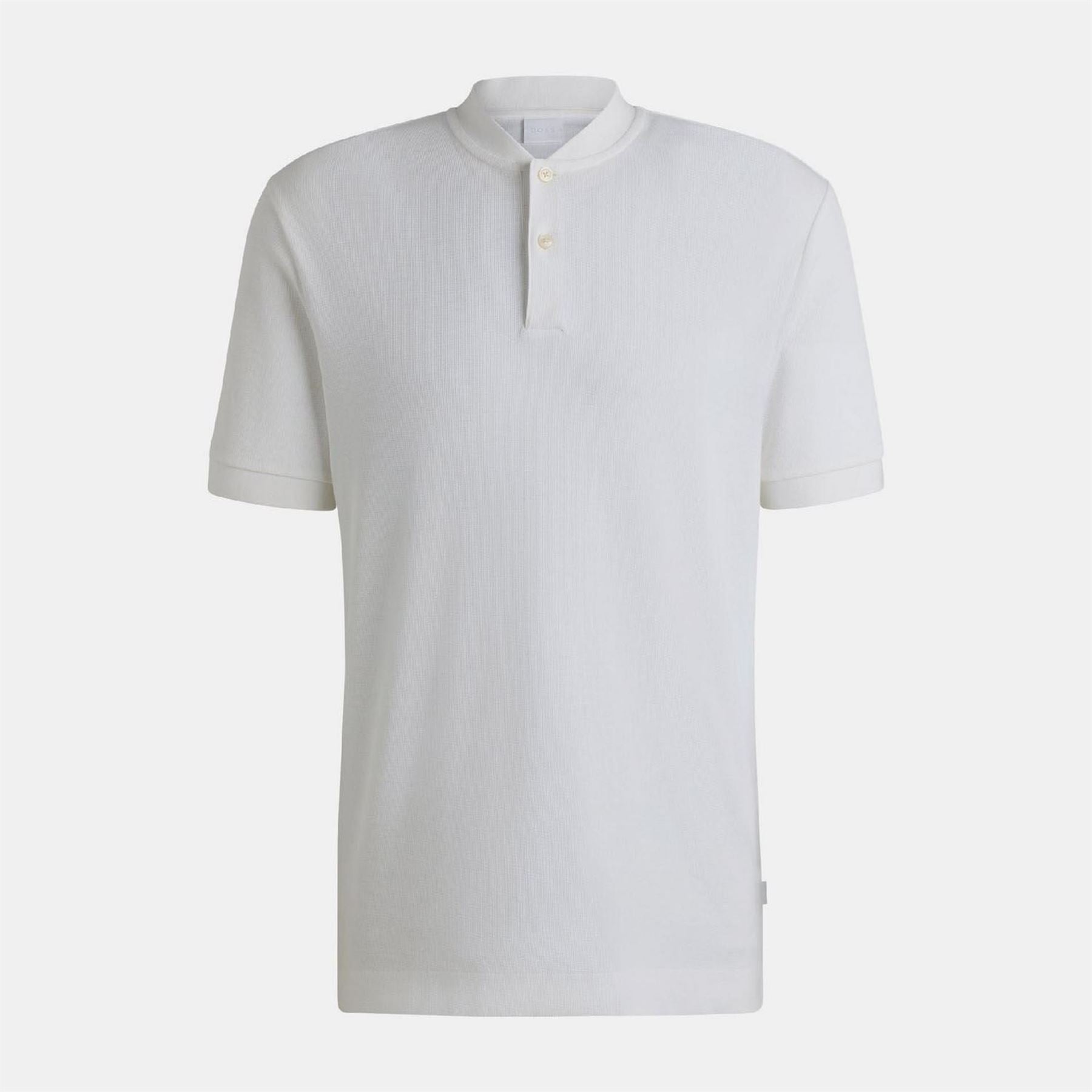 Boss Pratt 120 Collarless Polo Shirt