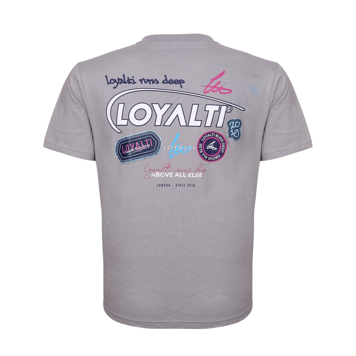 Loyalti Mvp Lettering Crew Neck Regular Fit T-Shirt