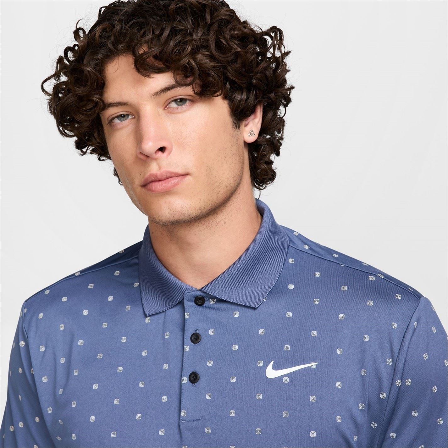 Nike Tour Print Regular Fit Polo