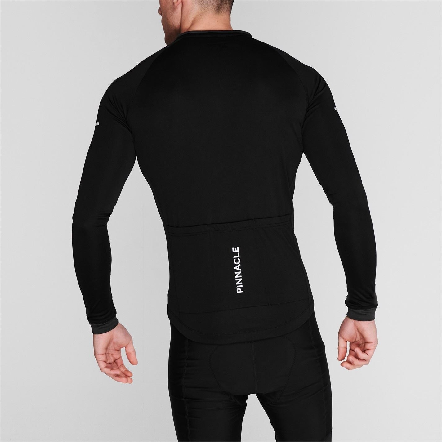 Pinnacle Mens Long Sleeve Cycling Jersey
