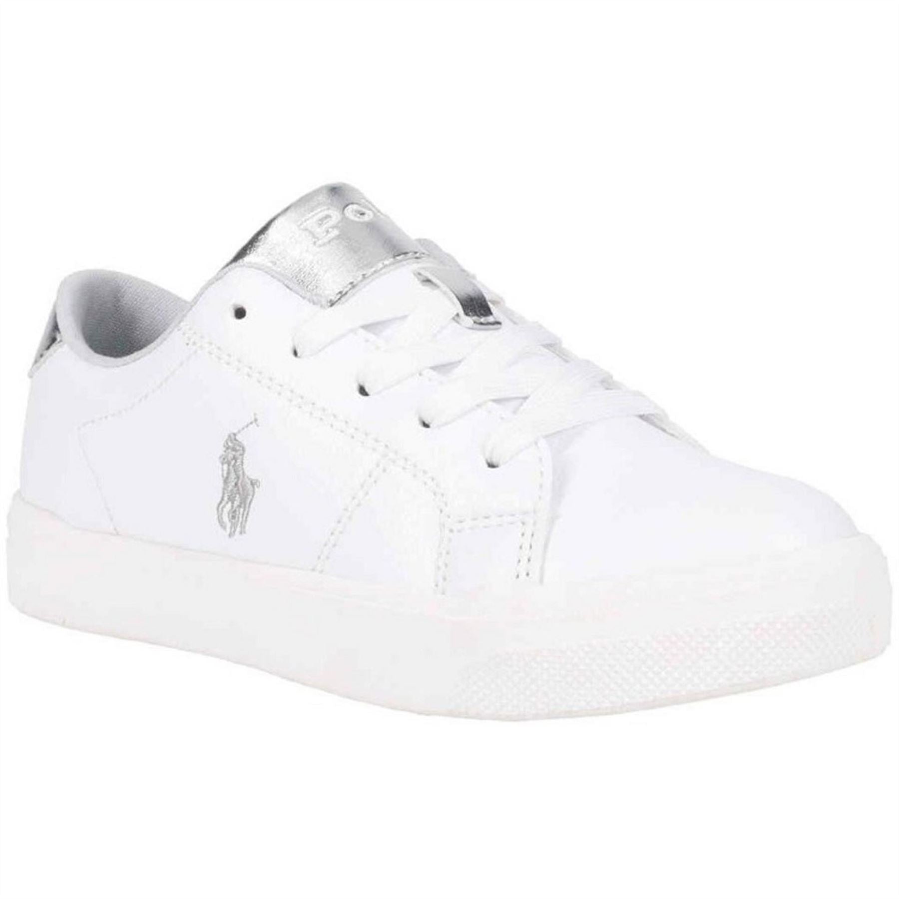 Polo Ralph Lauren Canvas Low Top Sneakers Lace Up Juniors