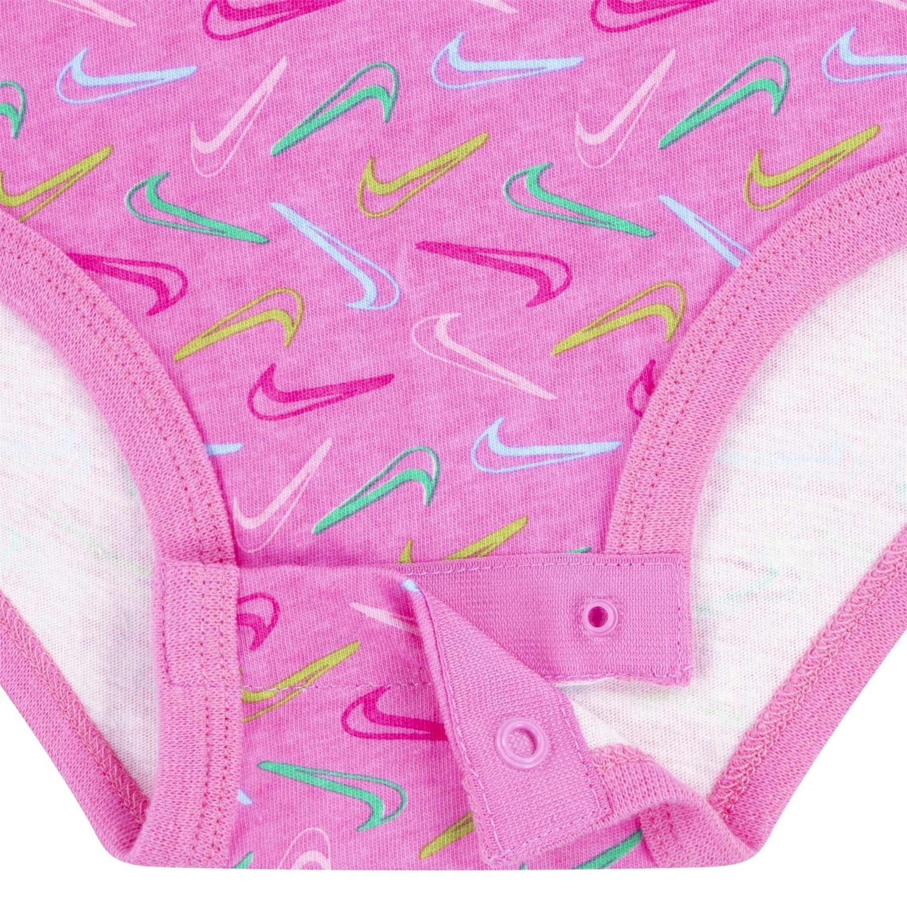 Nike Swoosh Logo 3 Piece Set Onesies