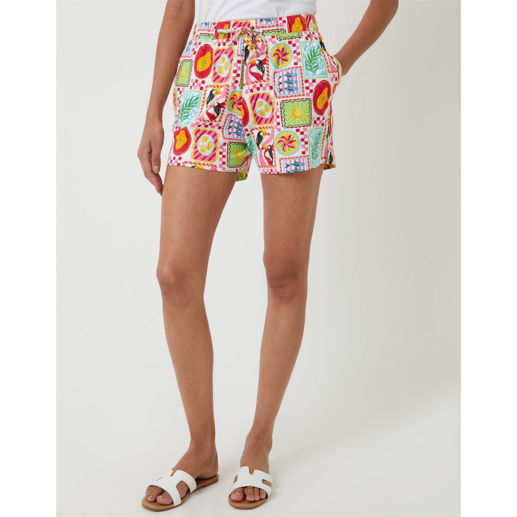 Threadbare Eiren Regular Fit Bermuda Shorts