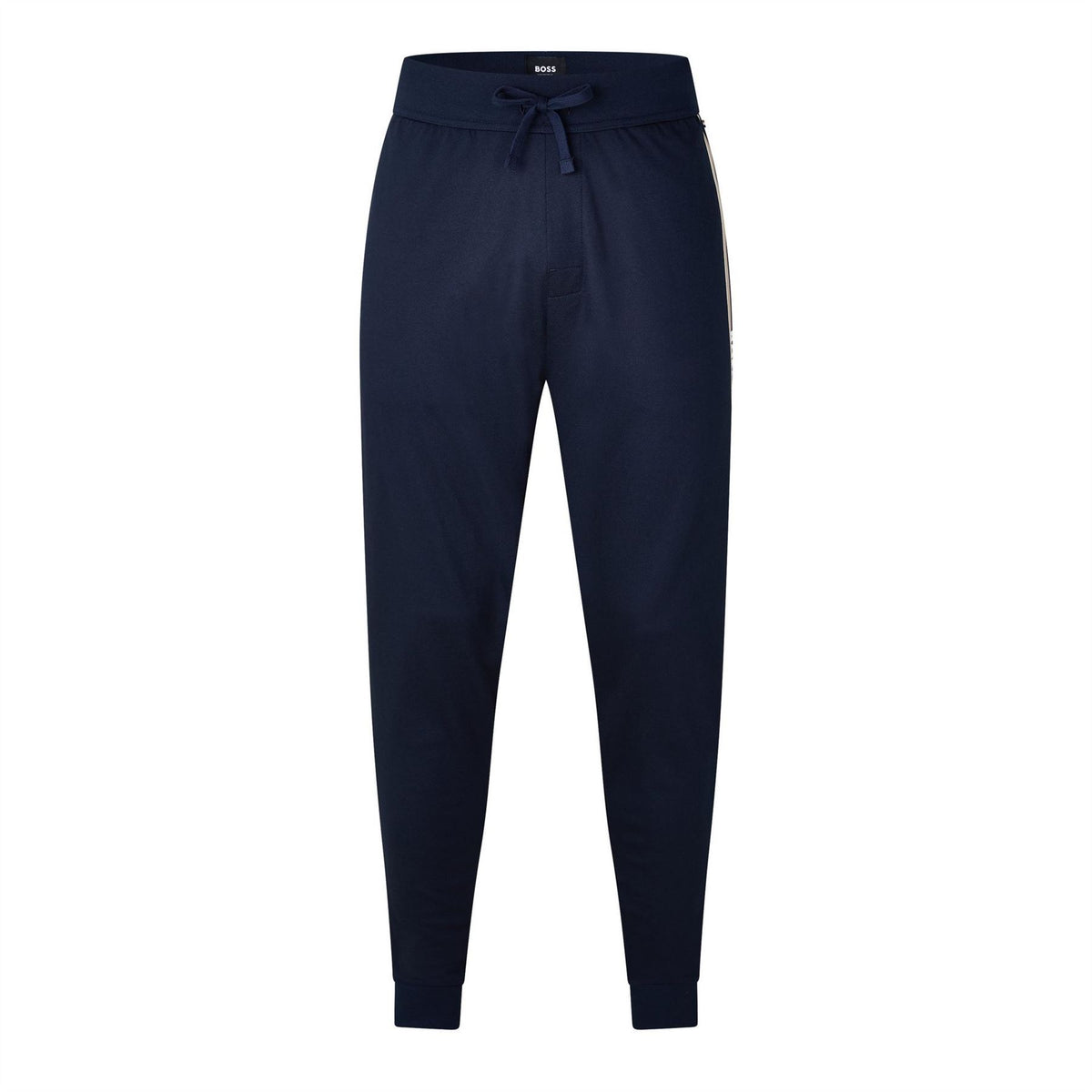 Boss Authentic Zipped Pocket Solid Patterned Joggers