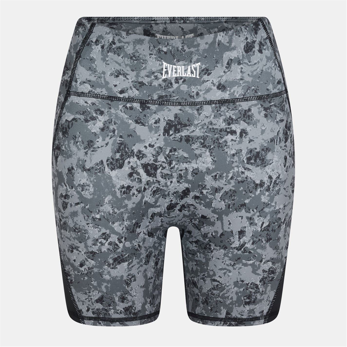 Everlast 5 Inch Marble Patterned Athletic Shorts