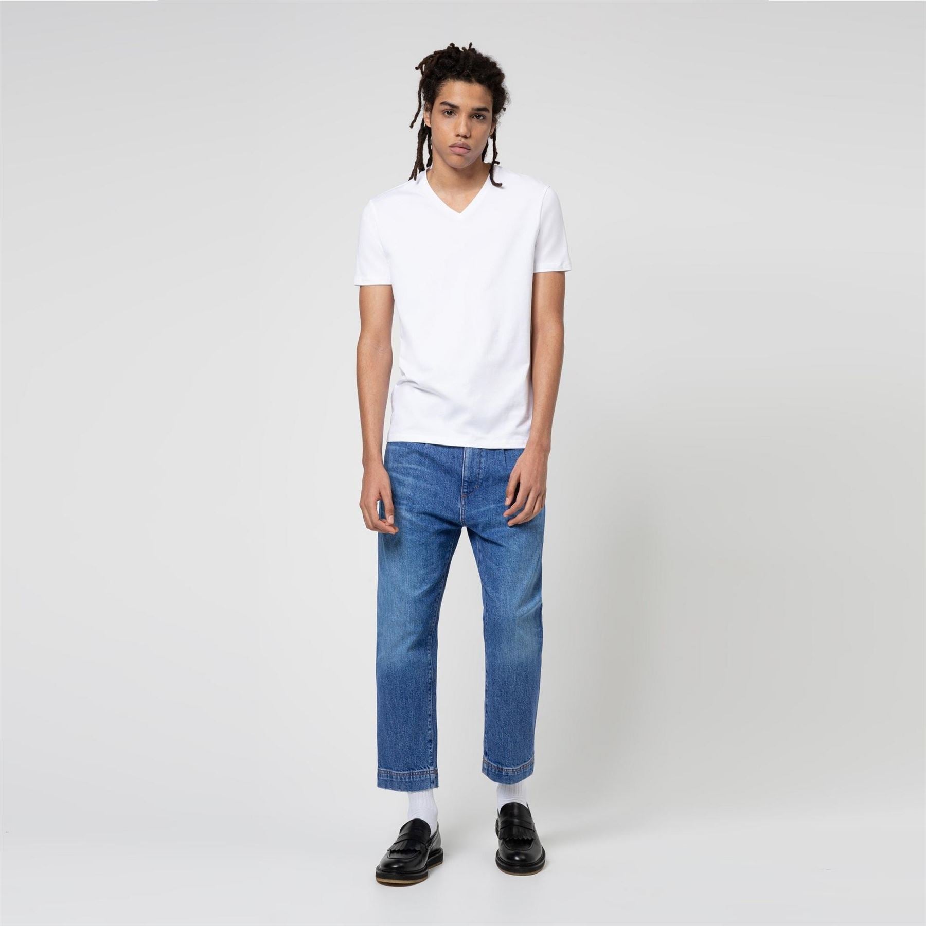 Hugo Short Sleeve V Neck T-Shirt