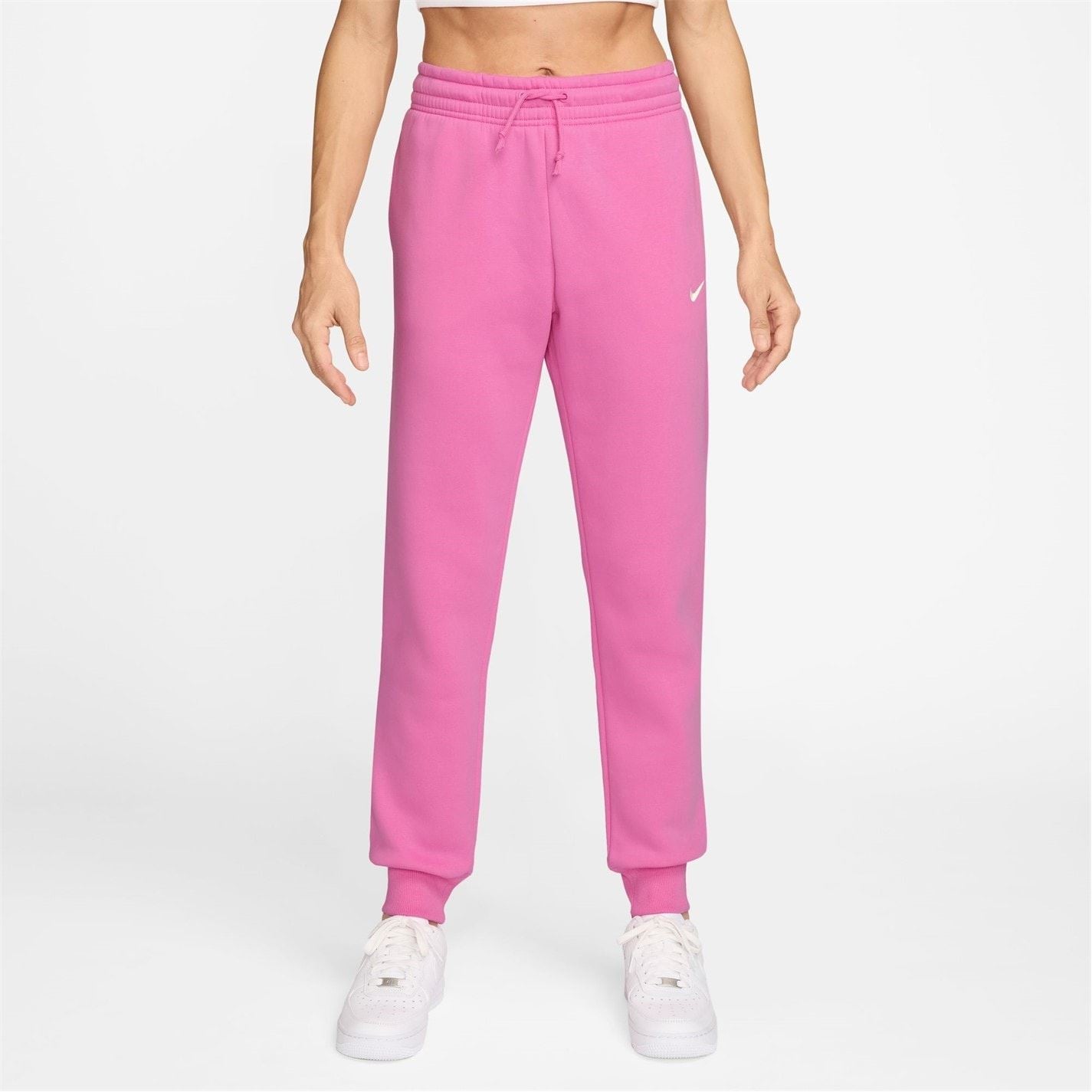 Nike Womens Sportswear Phoenix Fleece Mid Rise Sweatpants