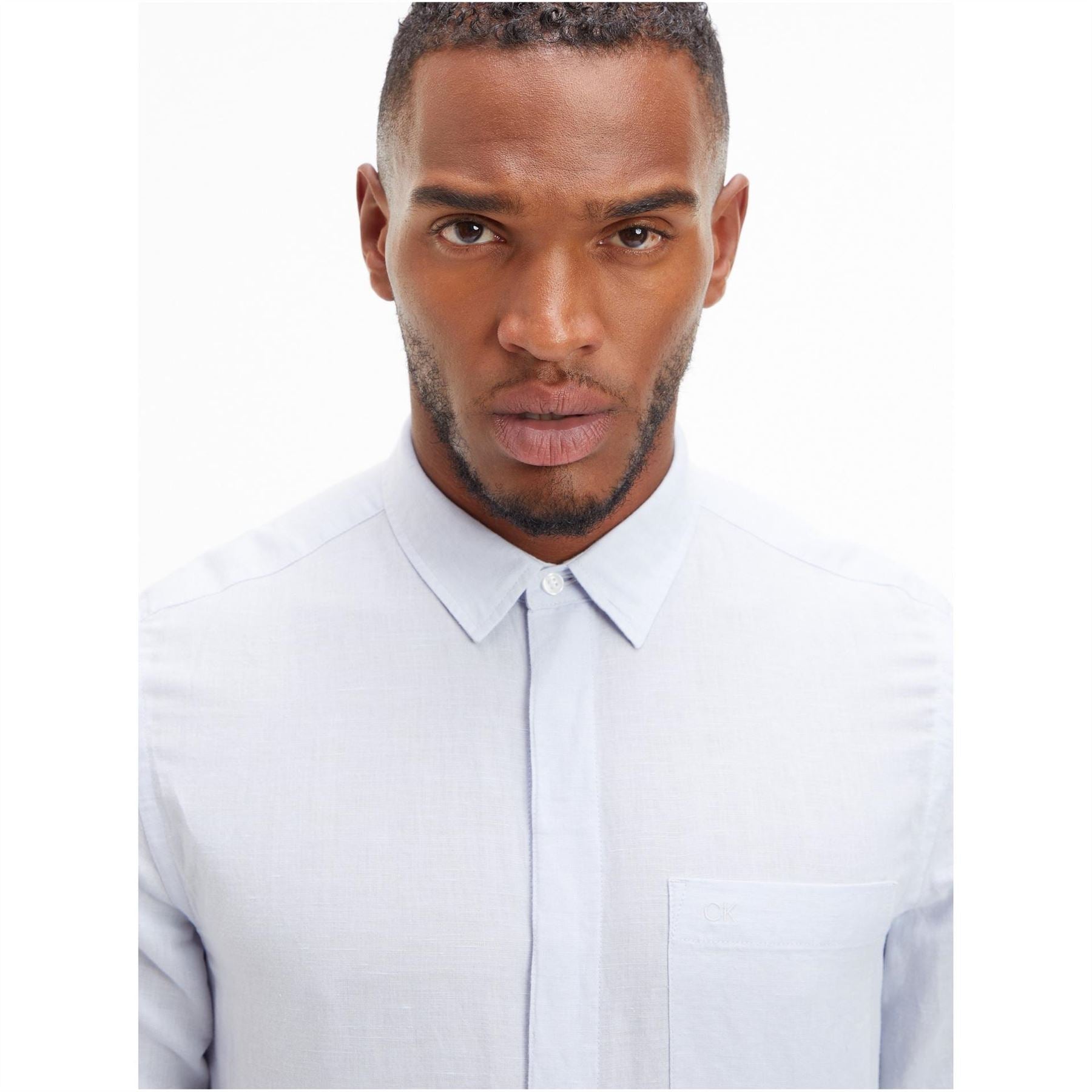 Calvin Klein Linen Cotton Regular Fit Shirt
