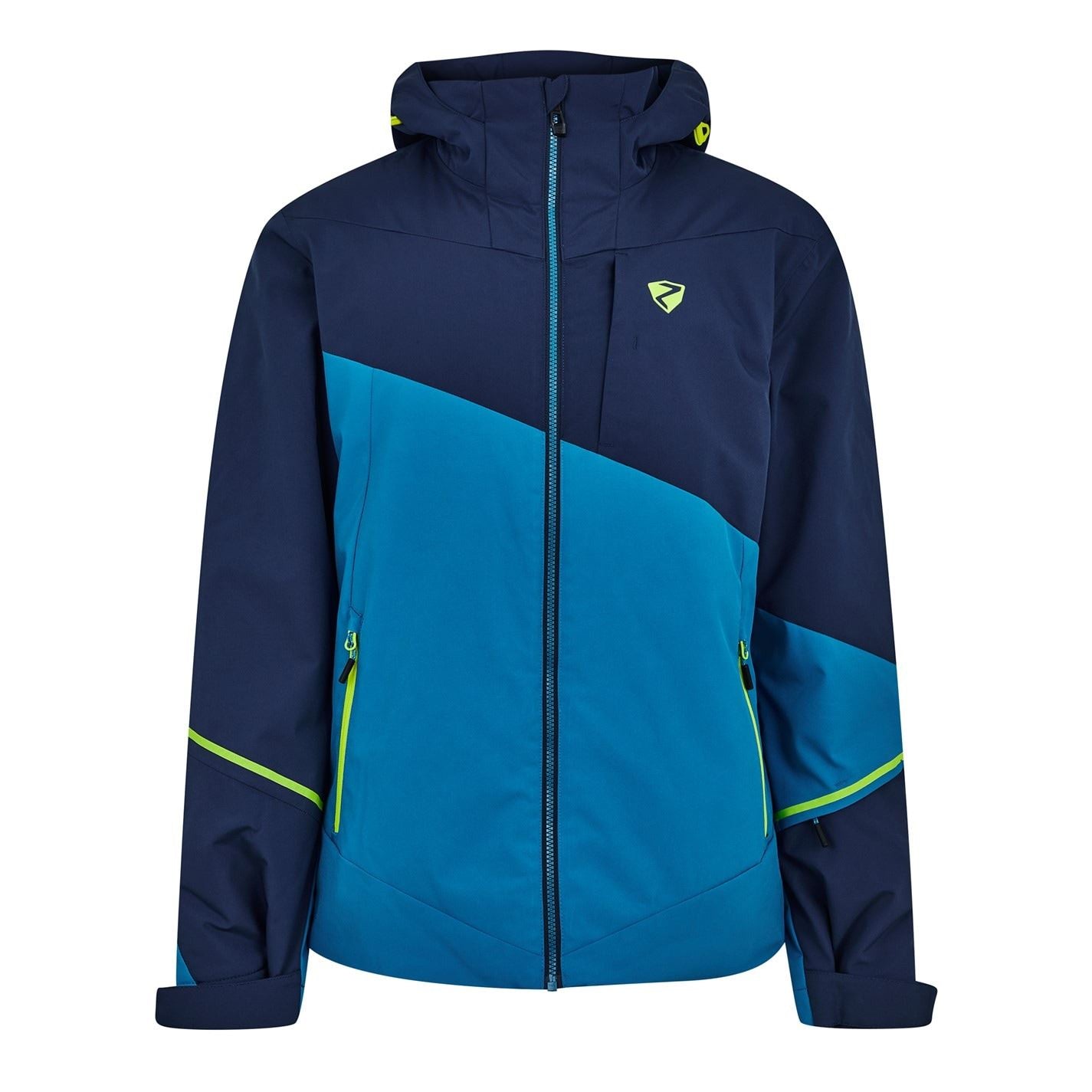 Ziener Timpa Hooded Relaxed Fit Long Sleeve Jacket