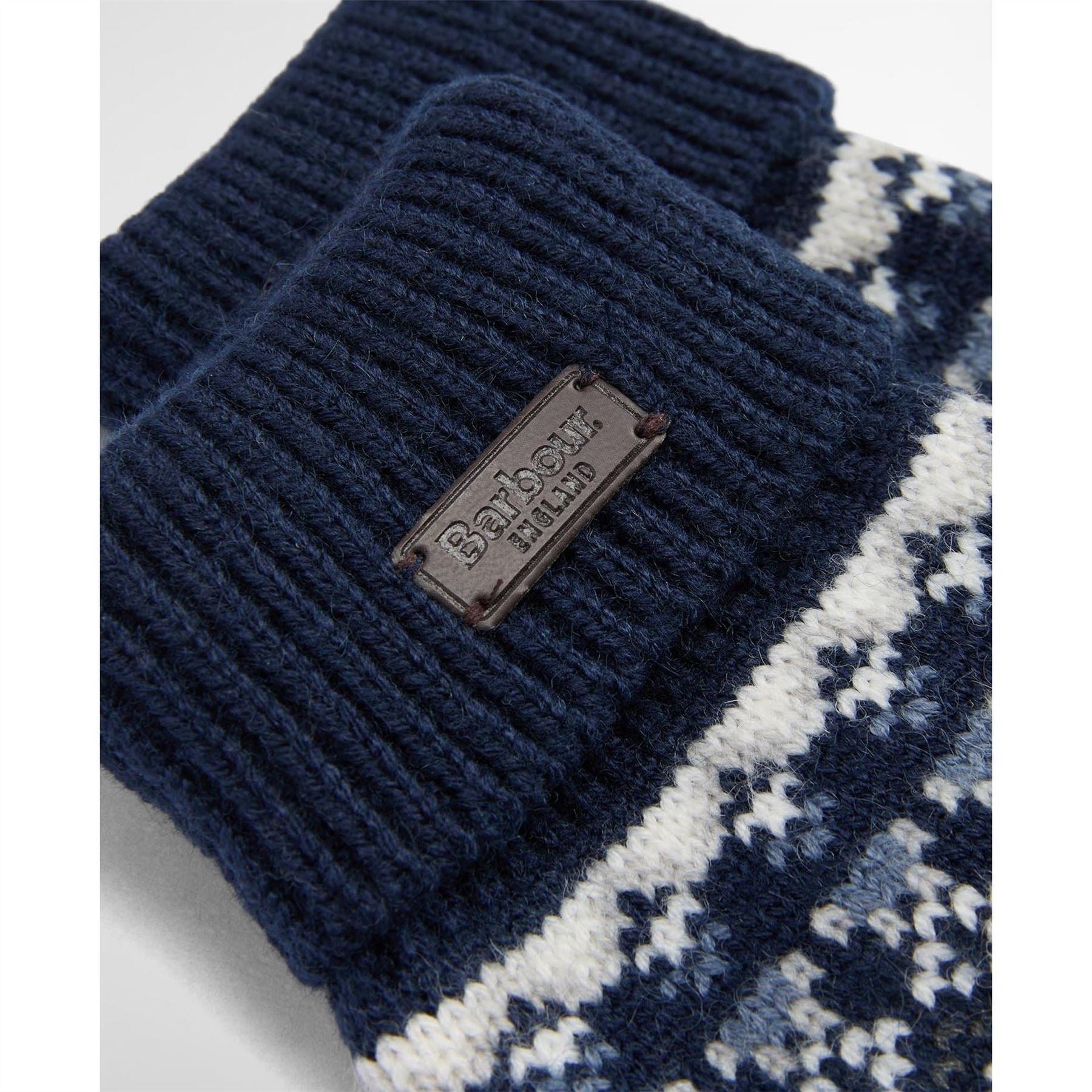 Barbour Fairisle Knitted Gloves