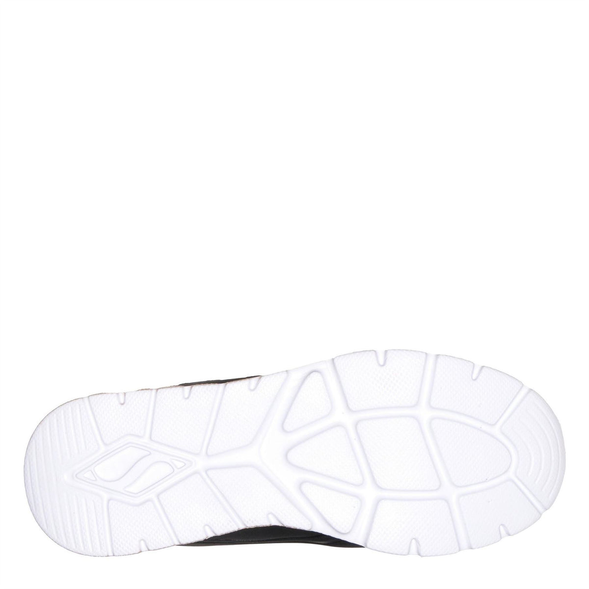 Skechers Duraleather W Metallic Heel Lace Up Low Top Trainers Girls