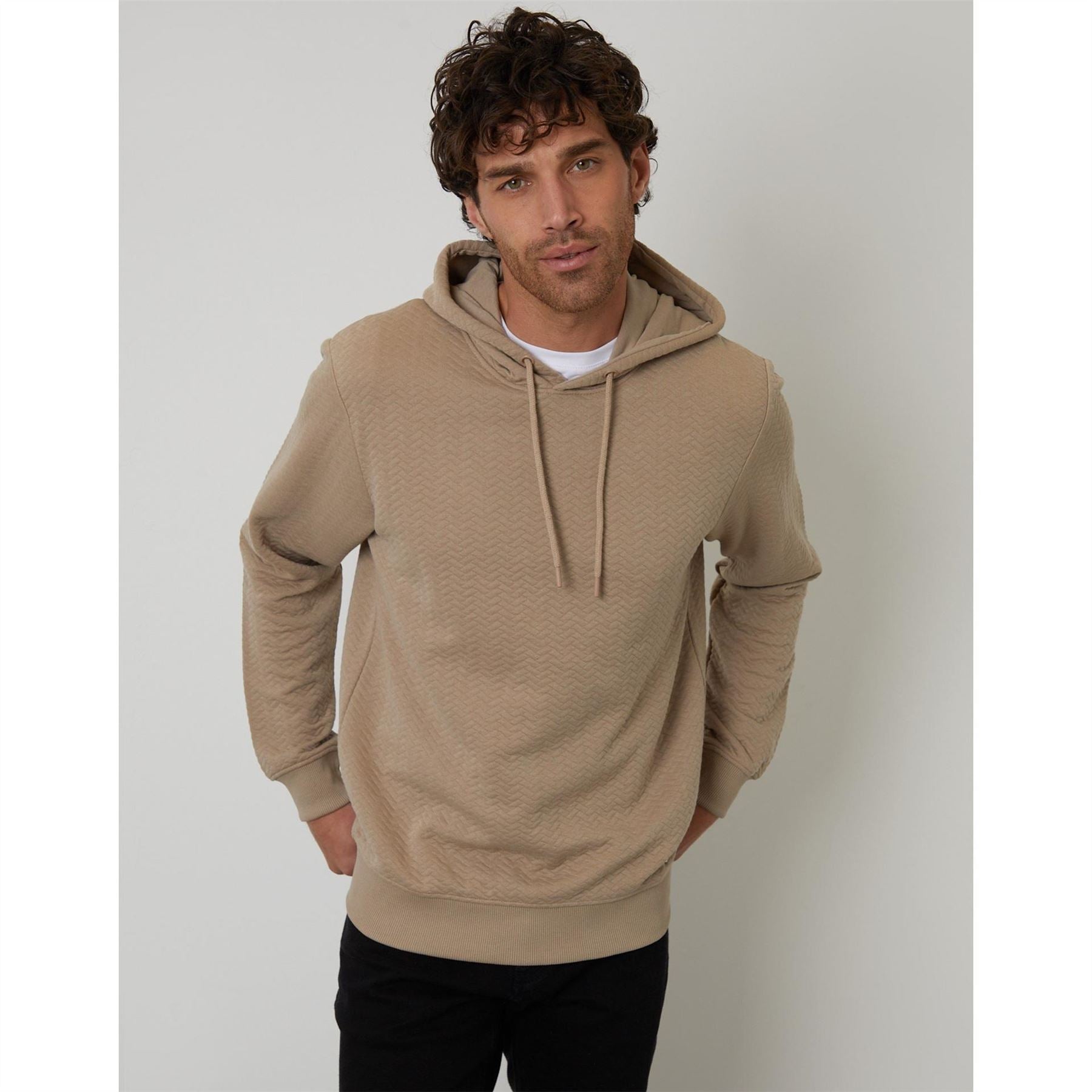 Threadbare Delta Regular Fit Hooded Sweatshirt