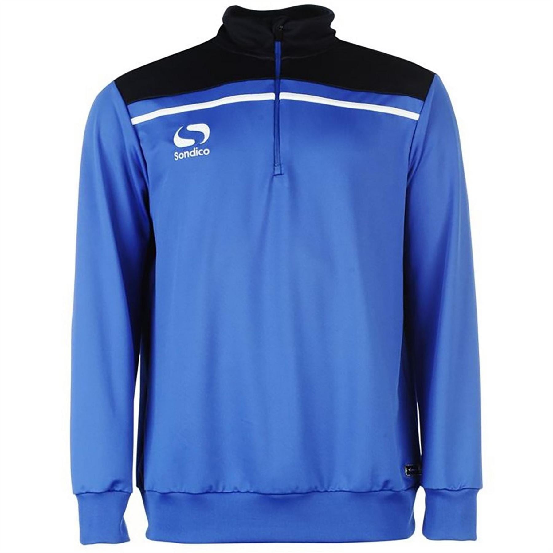 Sondico Zip Neck Long Sleeve Sweatshirt
