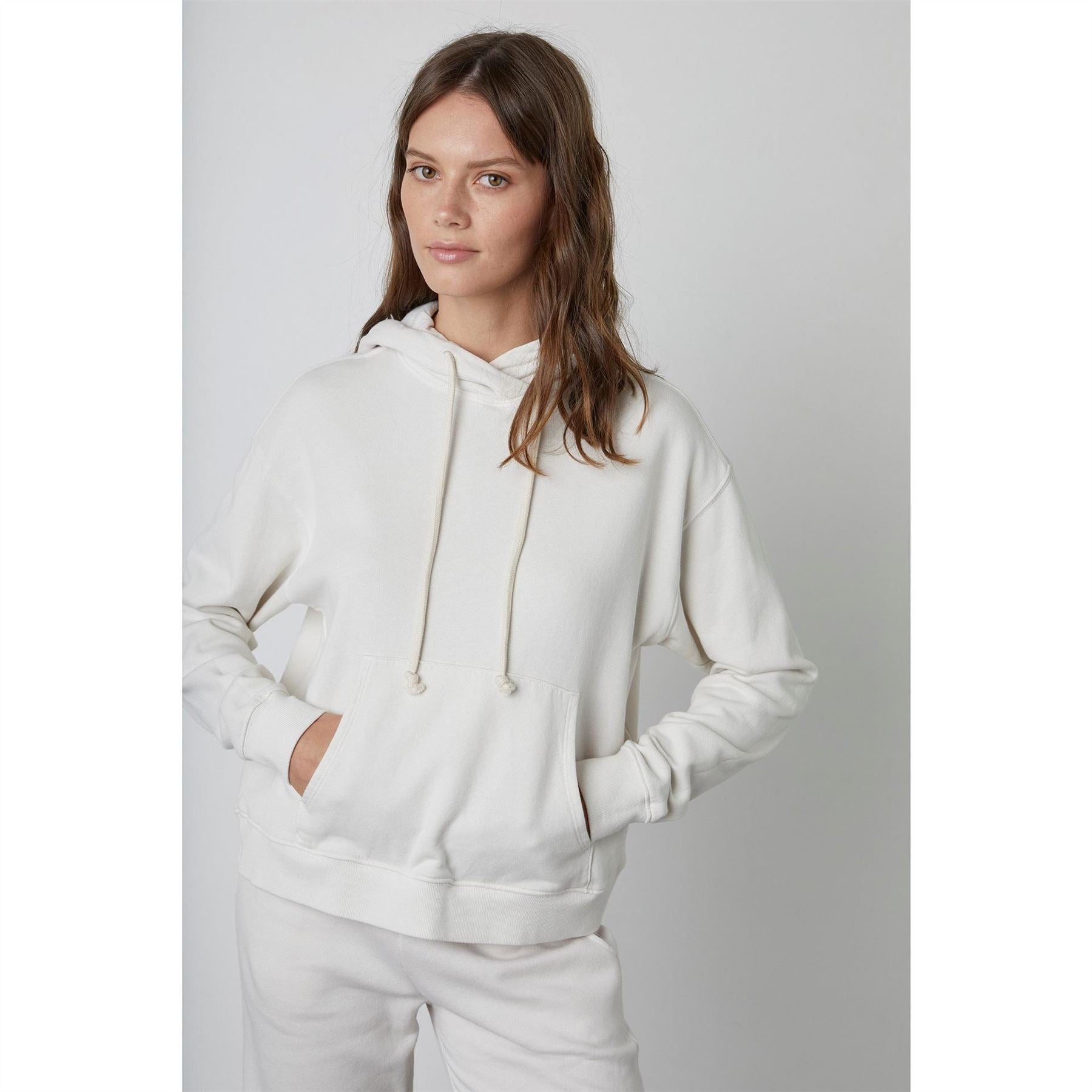 Velvet by Graham and Spencer Corefleece Relaxed Fit Drop Shoulder Sweatshirt