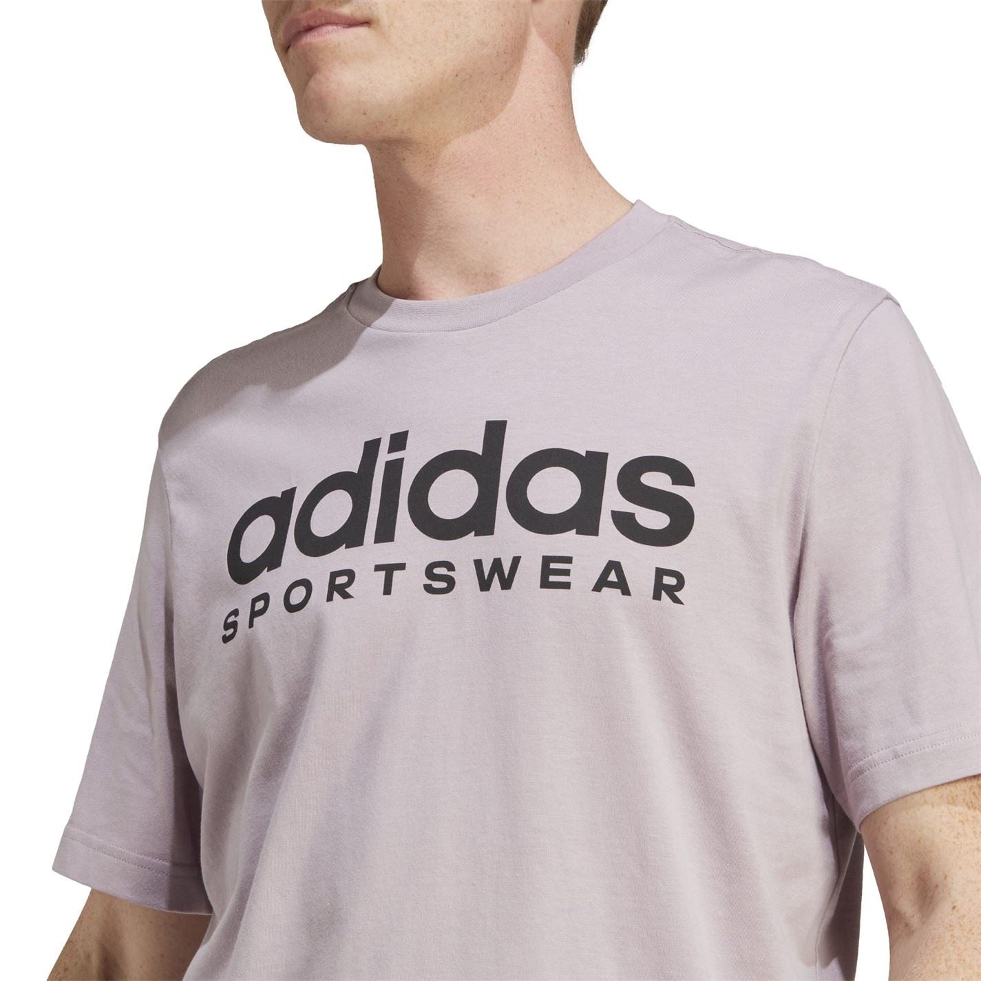 adidas Mens Essentials Single Jersey Logo T-Shirt