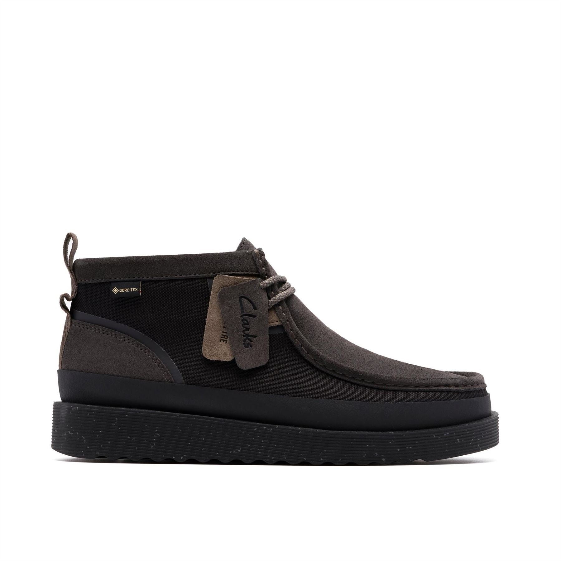 Clarks Wallabee Chukka Boots with Lace-Up Closure
