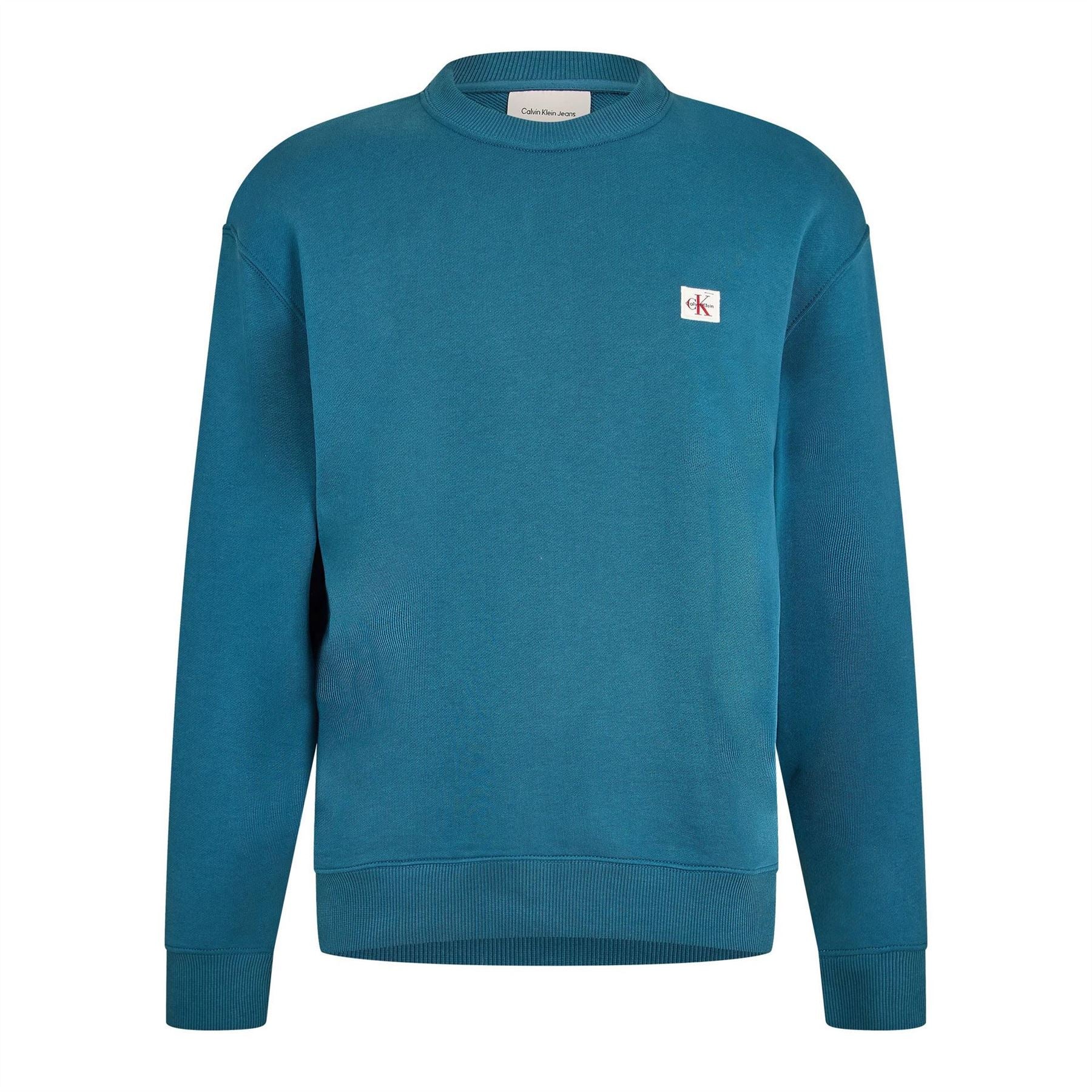Calvin Klein Jeans Woven Box Crew Sweatshirt