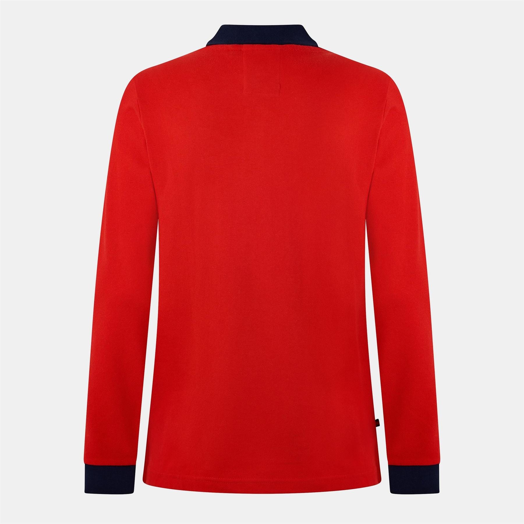Luke Bobbys Long Sleeve Polo Shirt